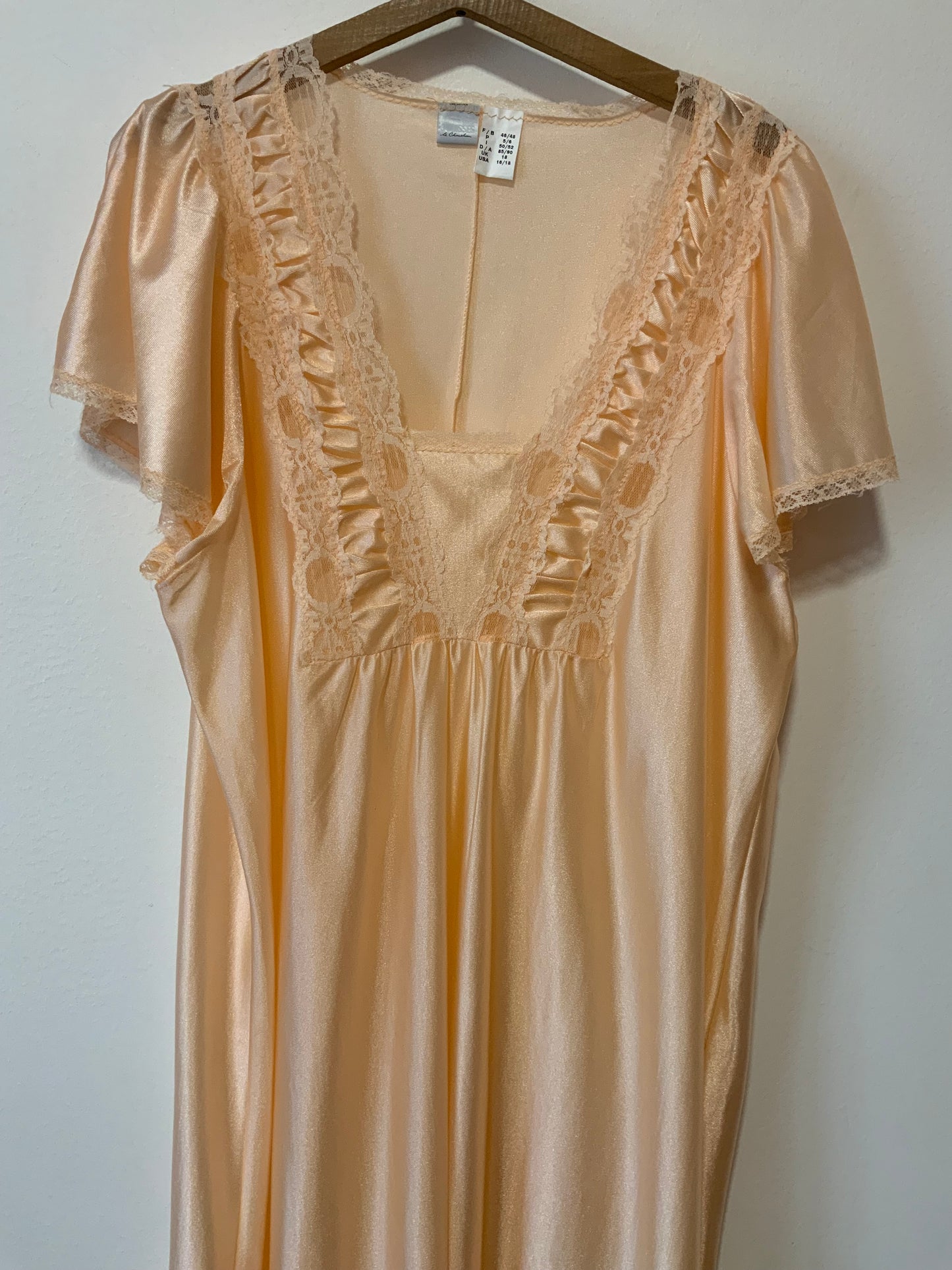 Chemise de nuit dentelle Vintage 1990- T48