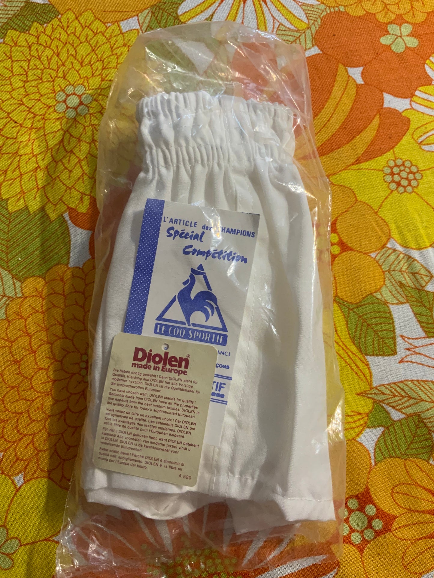 Short bébé Neuf 1970/80 Le CoQ sportif