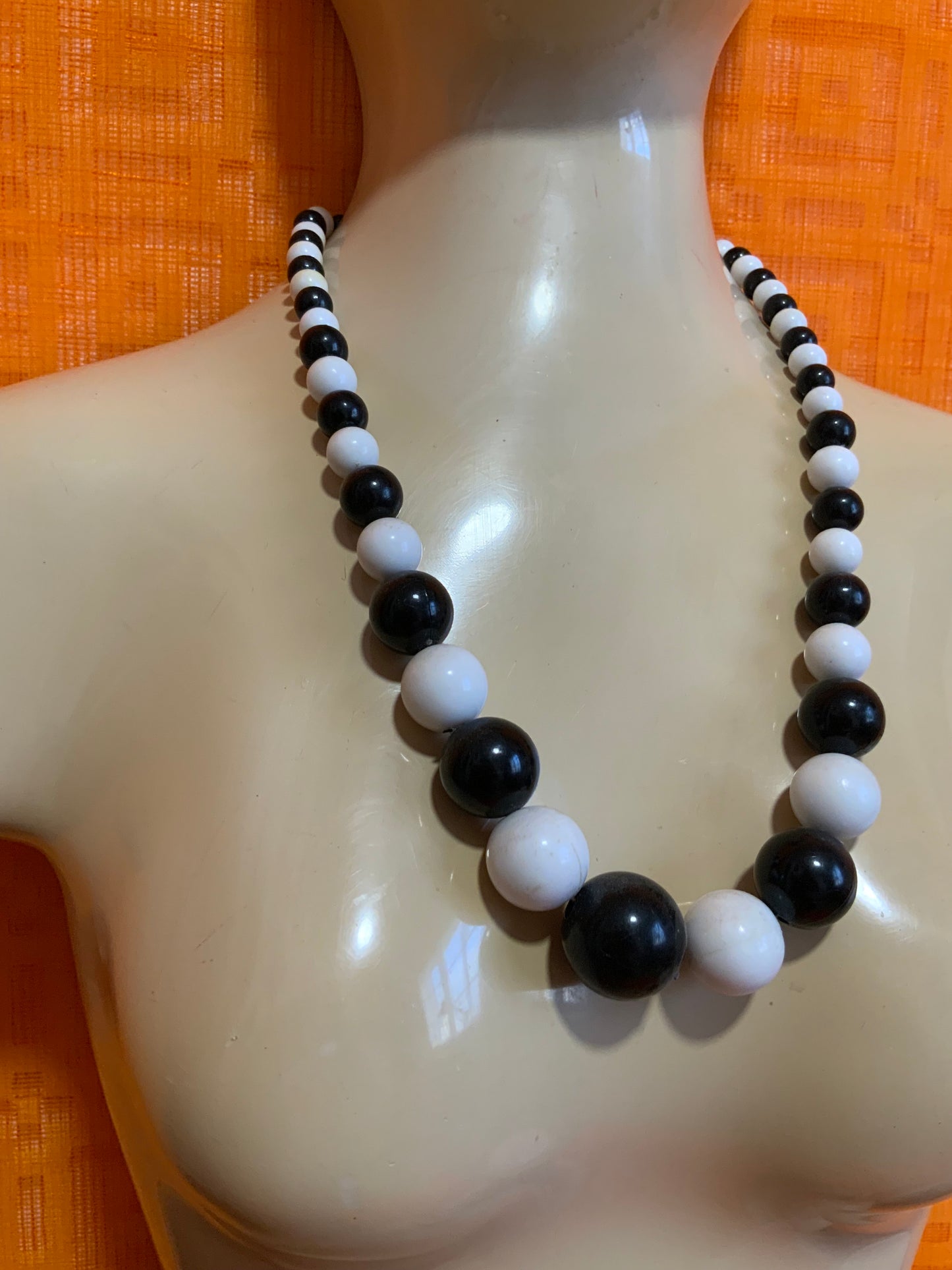 Collier de perles Vintage 1980