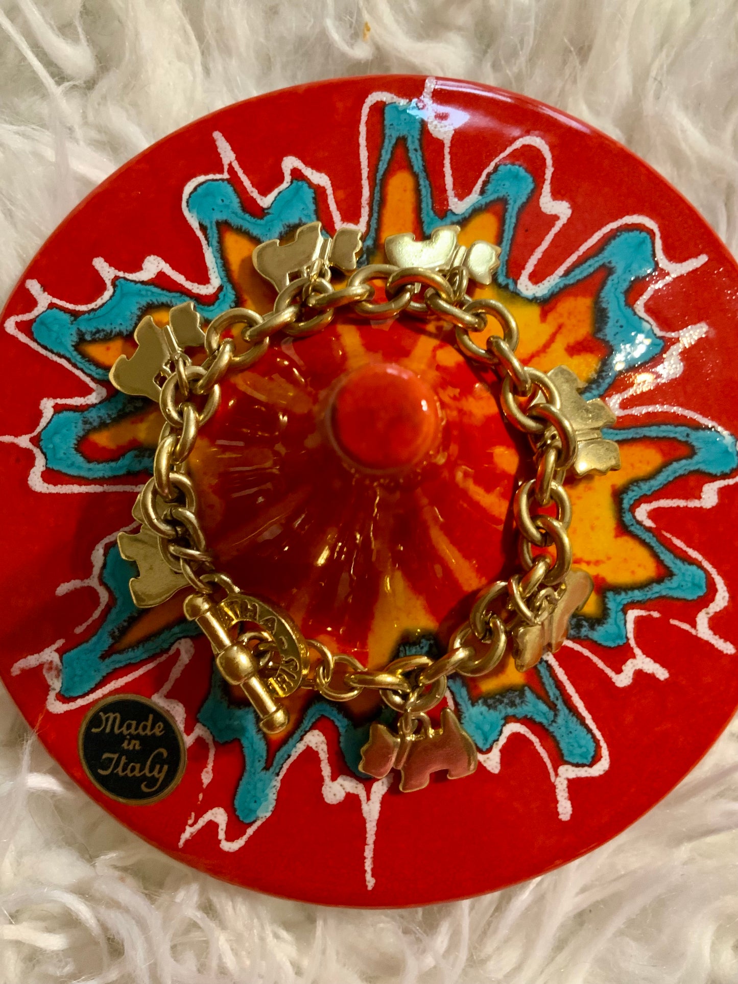 Bracelet Agatha Paris Dogs Vintage 1990