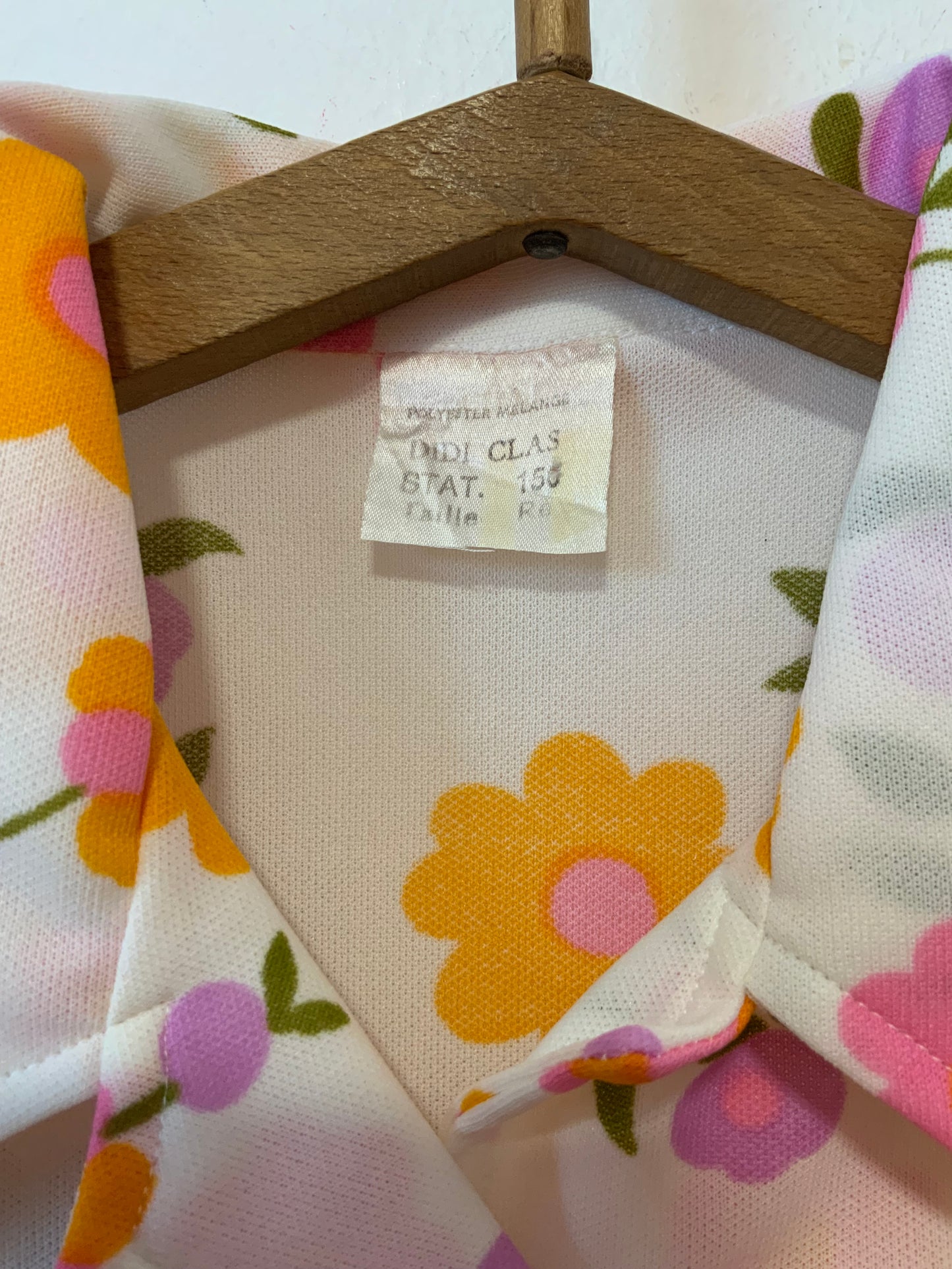 Mini Robe Trapèze Vintage 1970 a fleurs- T36.