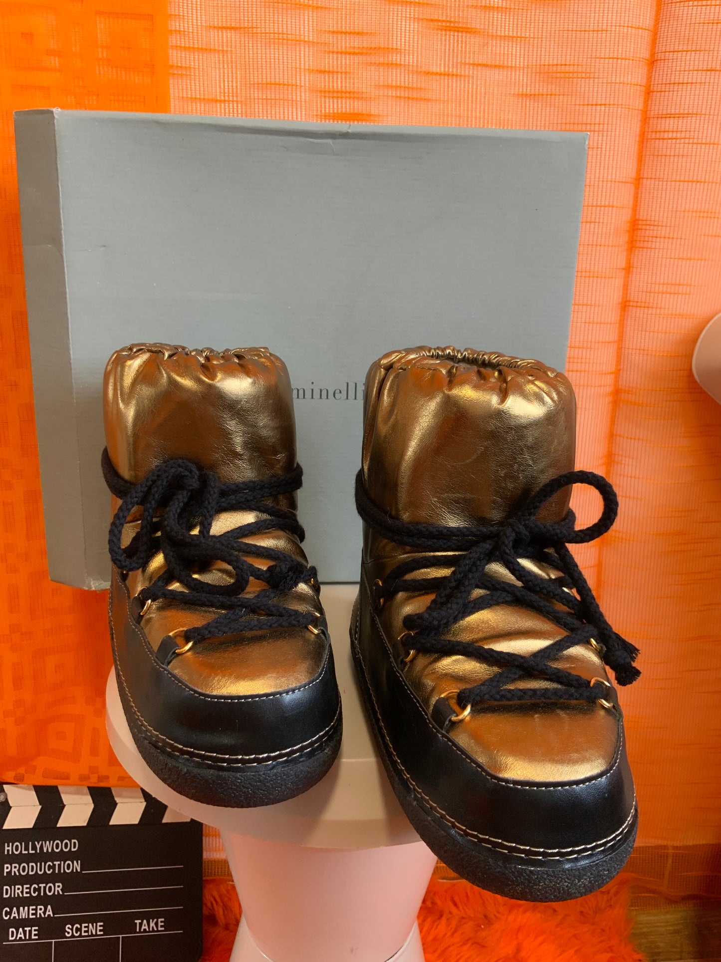 Boots Apres-Ski Cuivrés Minelli-T37