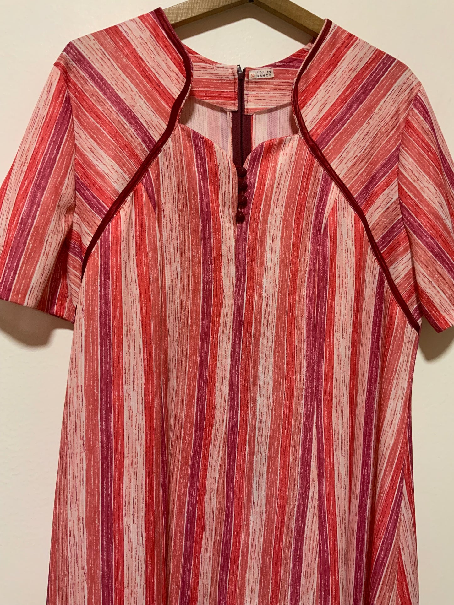 Robe a rayures Vintage France -T44/46