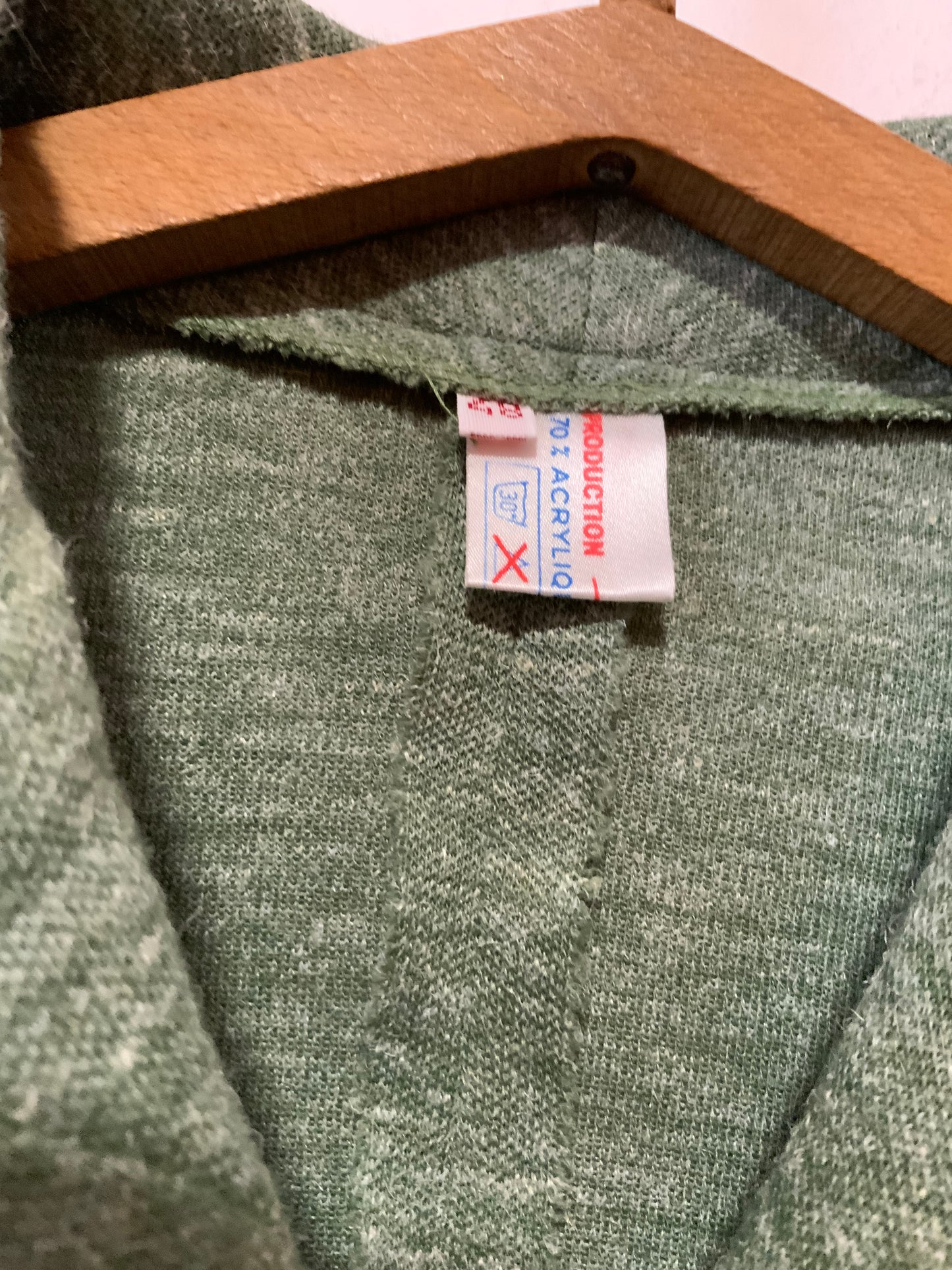 Robe  Deadstock 1970 Vintage Grand col