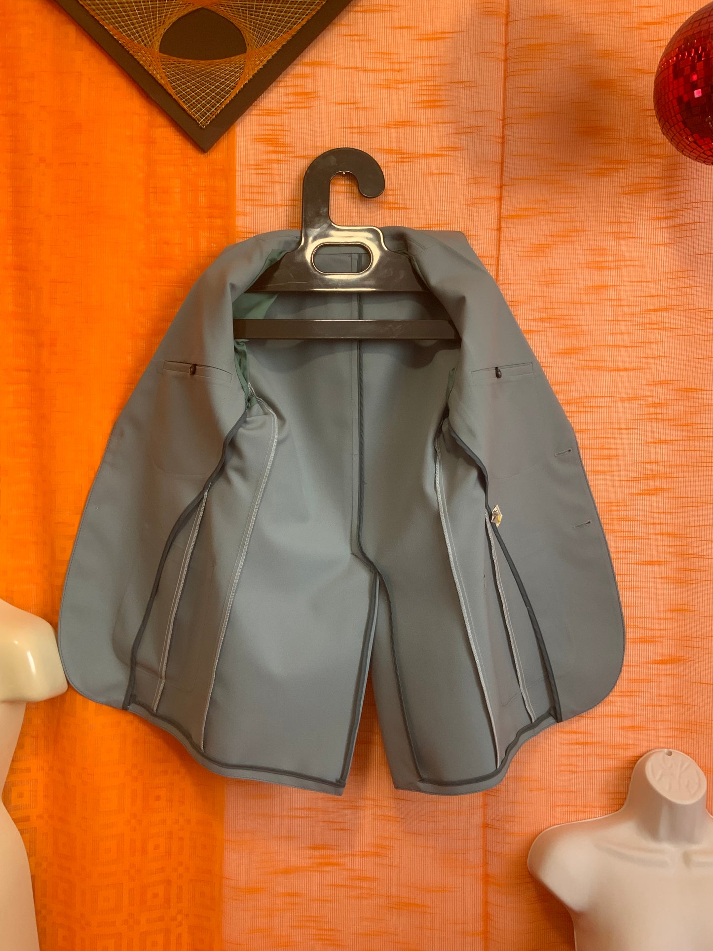 Ensemble costume pattes d’éléphant Neuf Vintage 1970 Rareté- T36