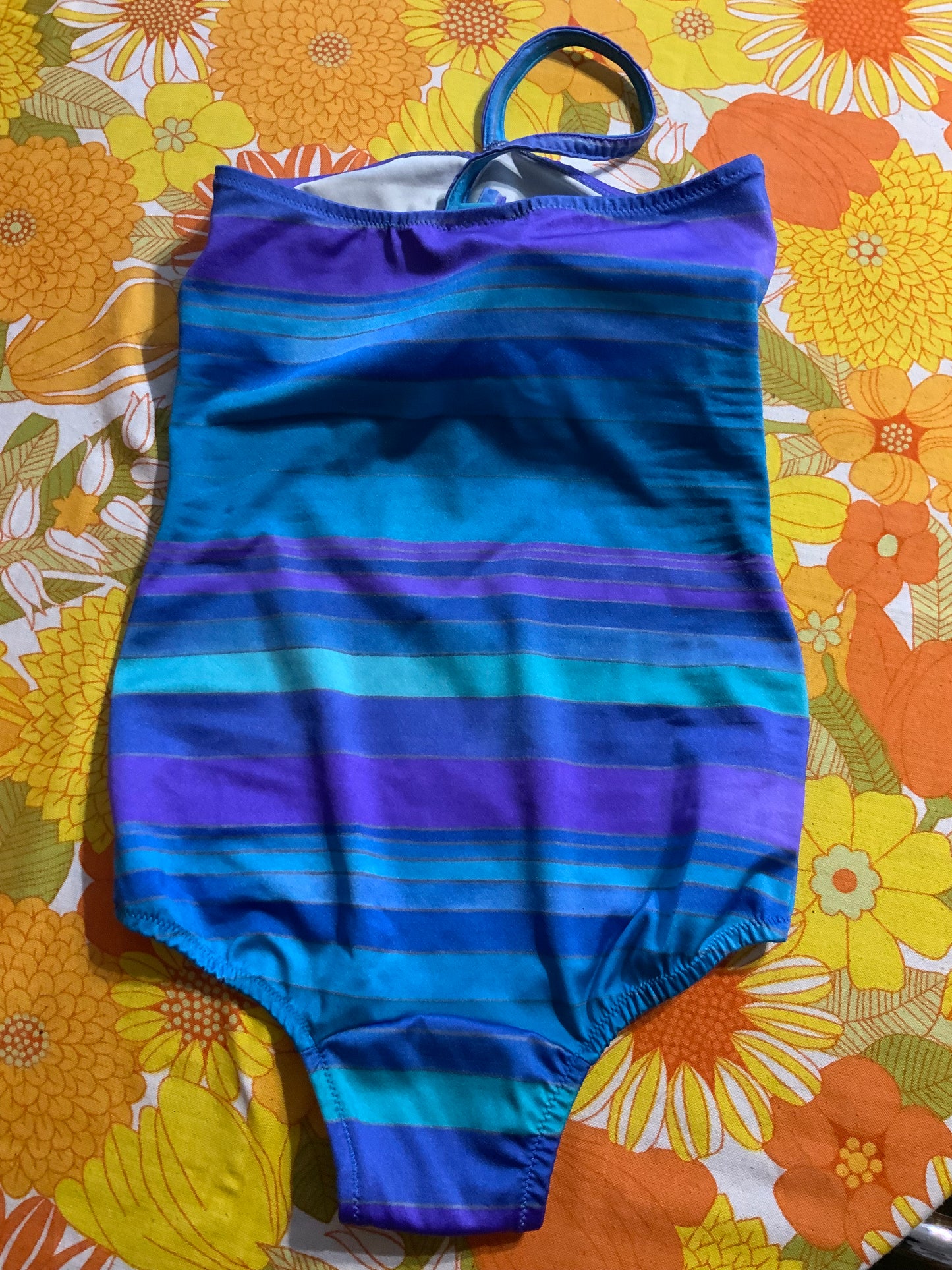Maillot de bain 1 pièce Made in France Vintage 1980- T38