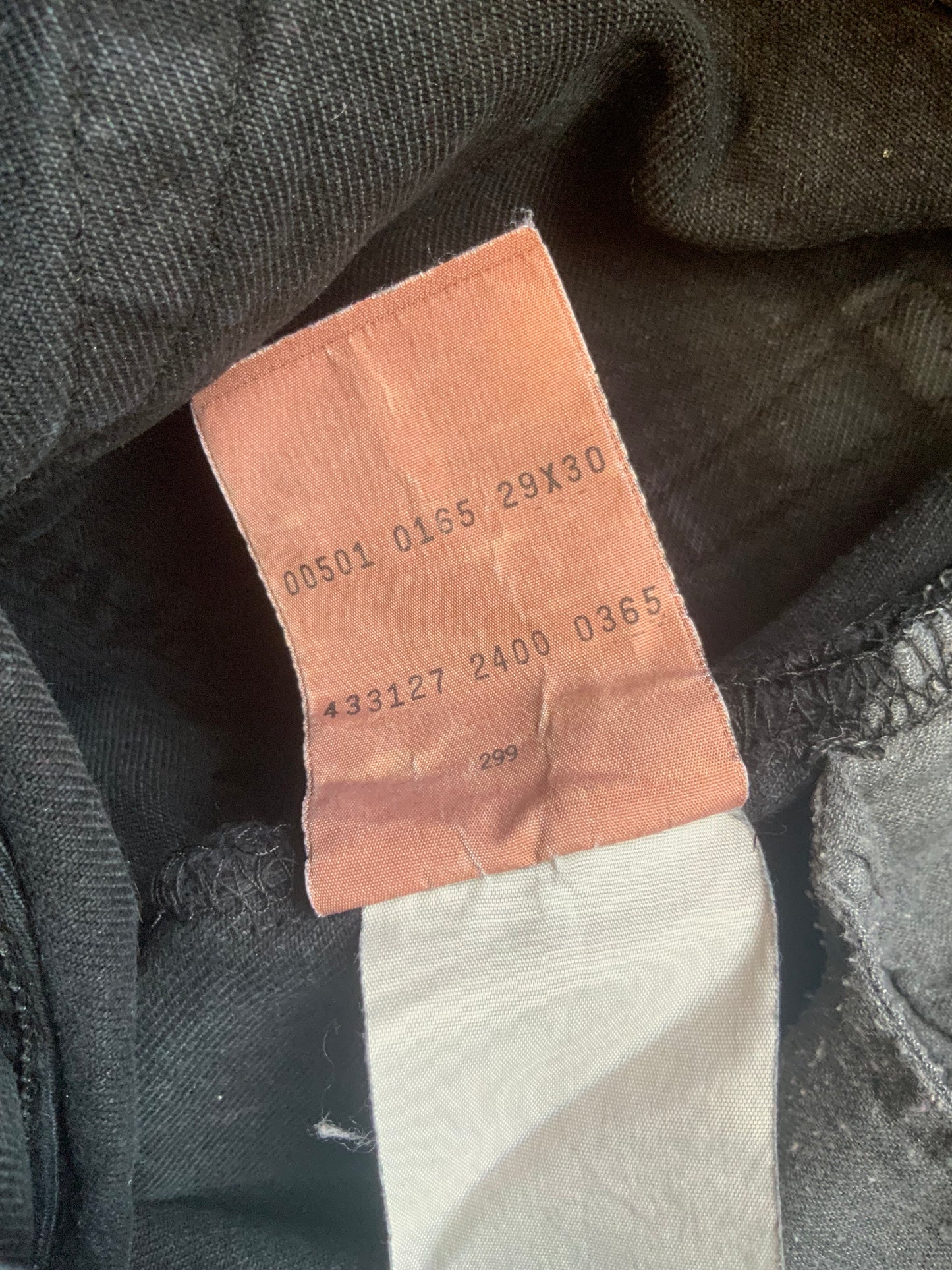Jean Levi’s 501 black Vintage 1990- T36