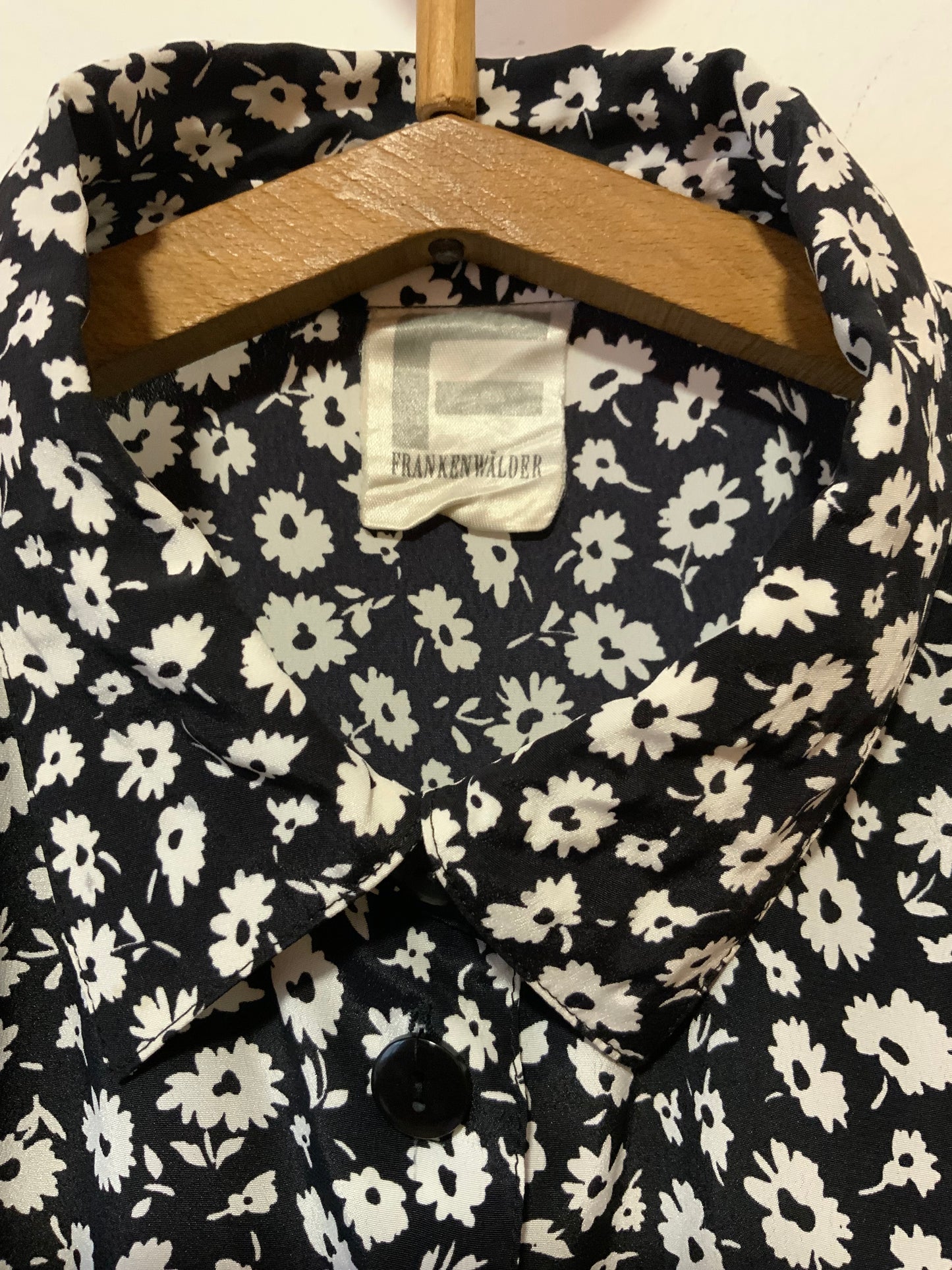 Chemisier à fleurs Vintage Élégance - T44
