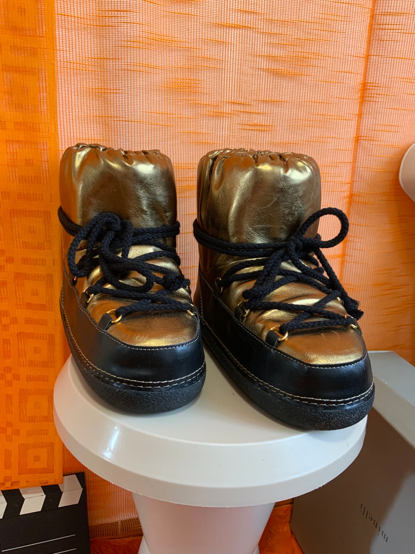 Boots Apres-Ski Cuivrés Minelli-T37