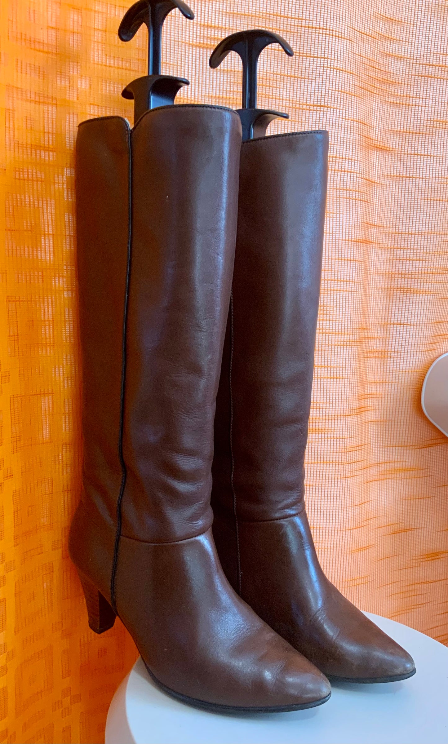 Bottes Vintage 1980 Cuir - T36