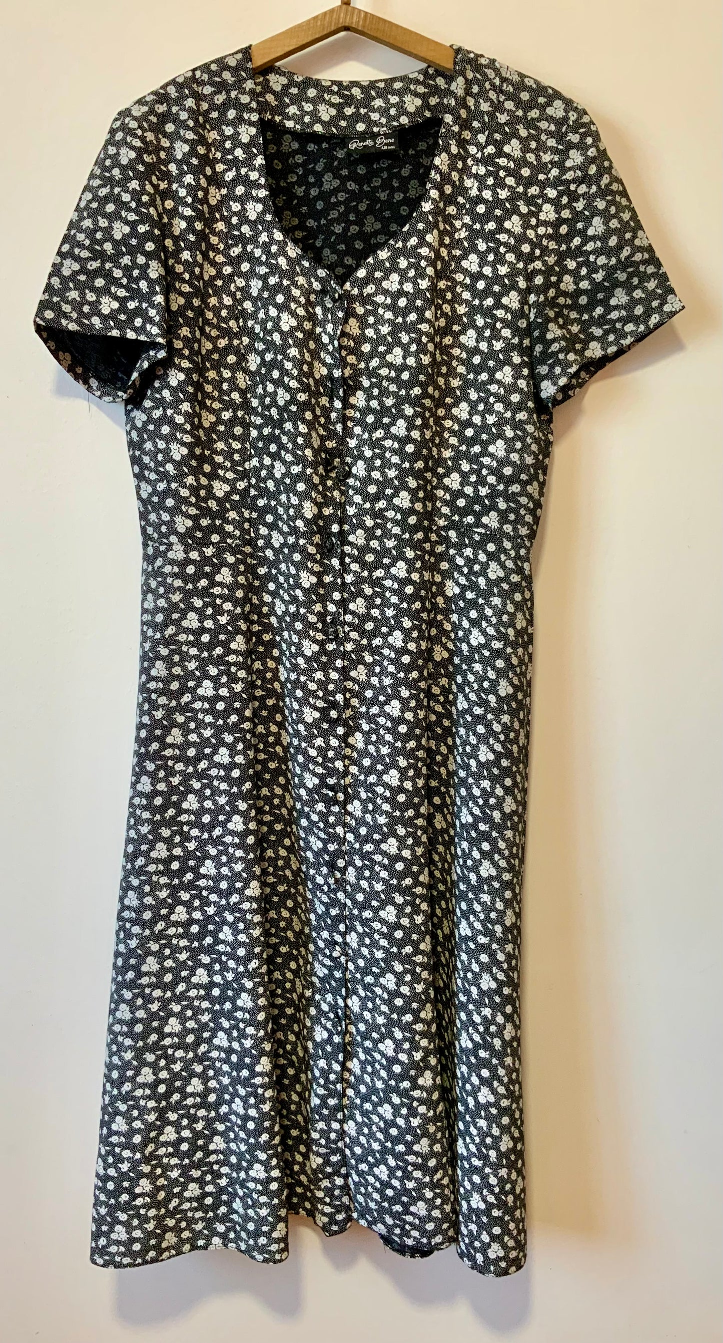 Robe À Fleurs Vintage 1990 France- T44