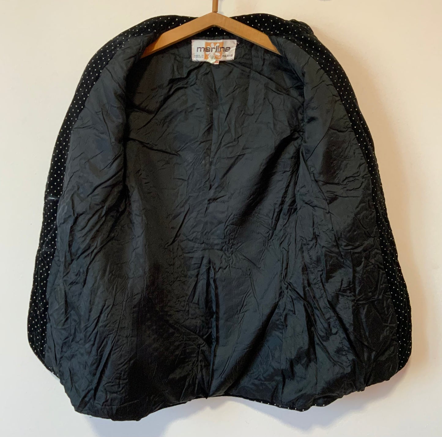 Sublime Veste Velours France Vintage 1970