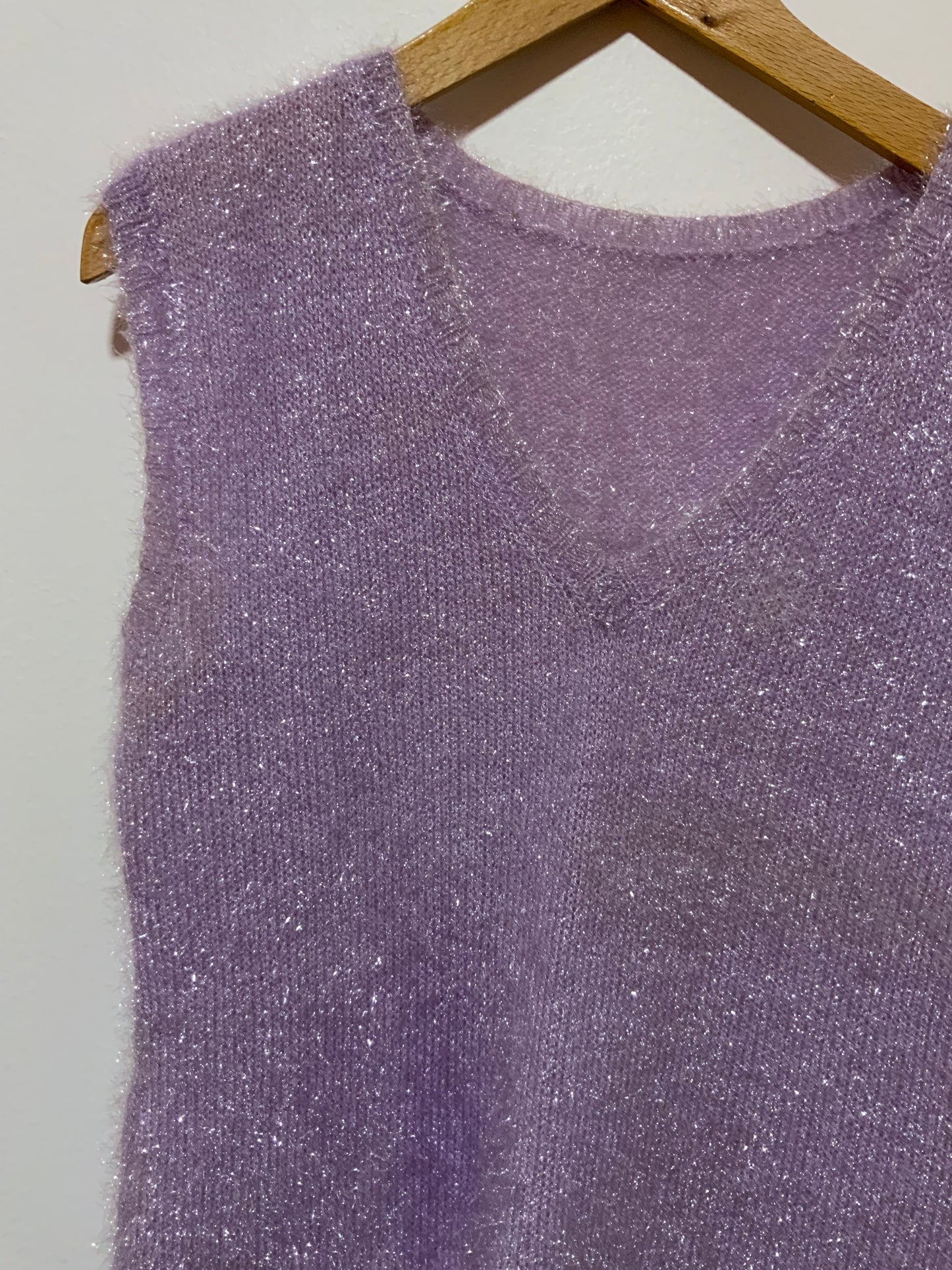 Merveilleux TwinSet Anny Blatt Vintage Pailleté 1990 - T42