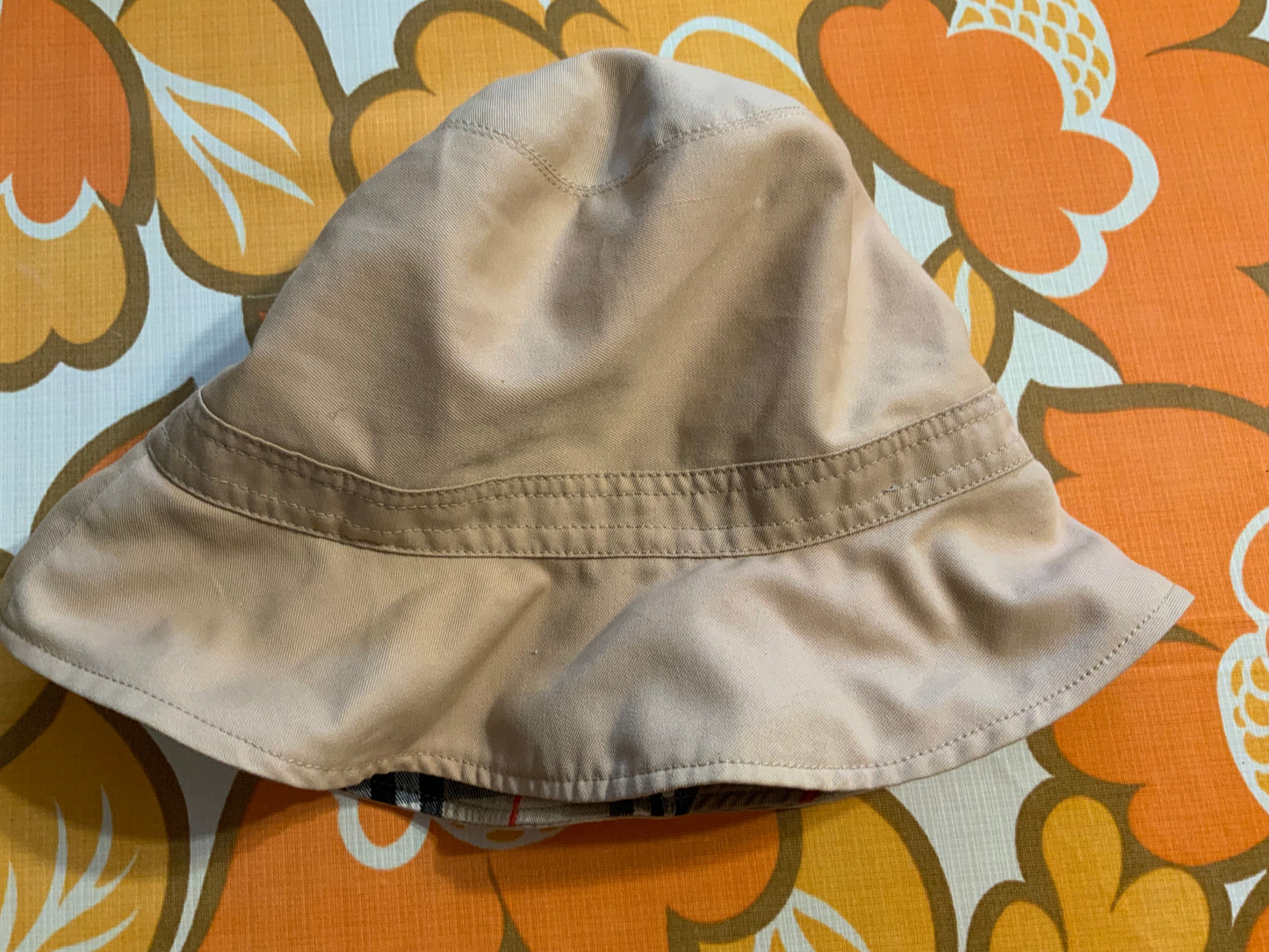 Chapeau Bob Burberry Carreaux - TU