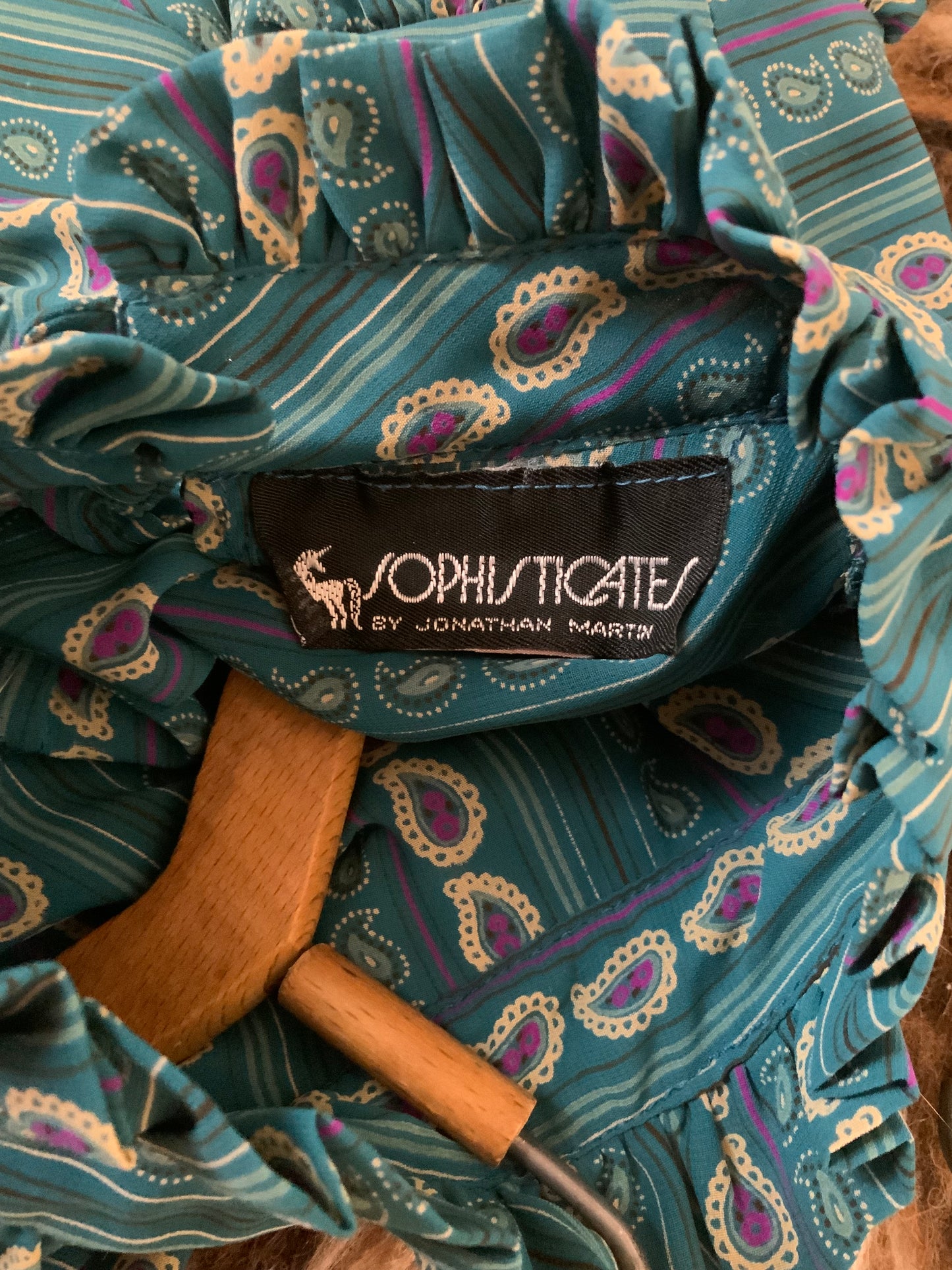 Robe J.Martin Vintage Paisley 1980- T40.