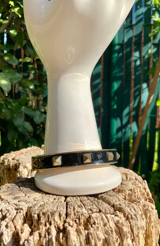 Bracelet Rigide métal Vintage 1980-