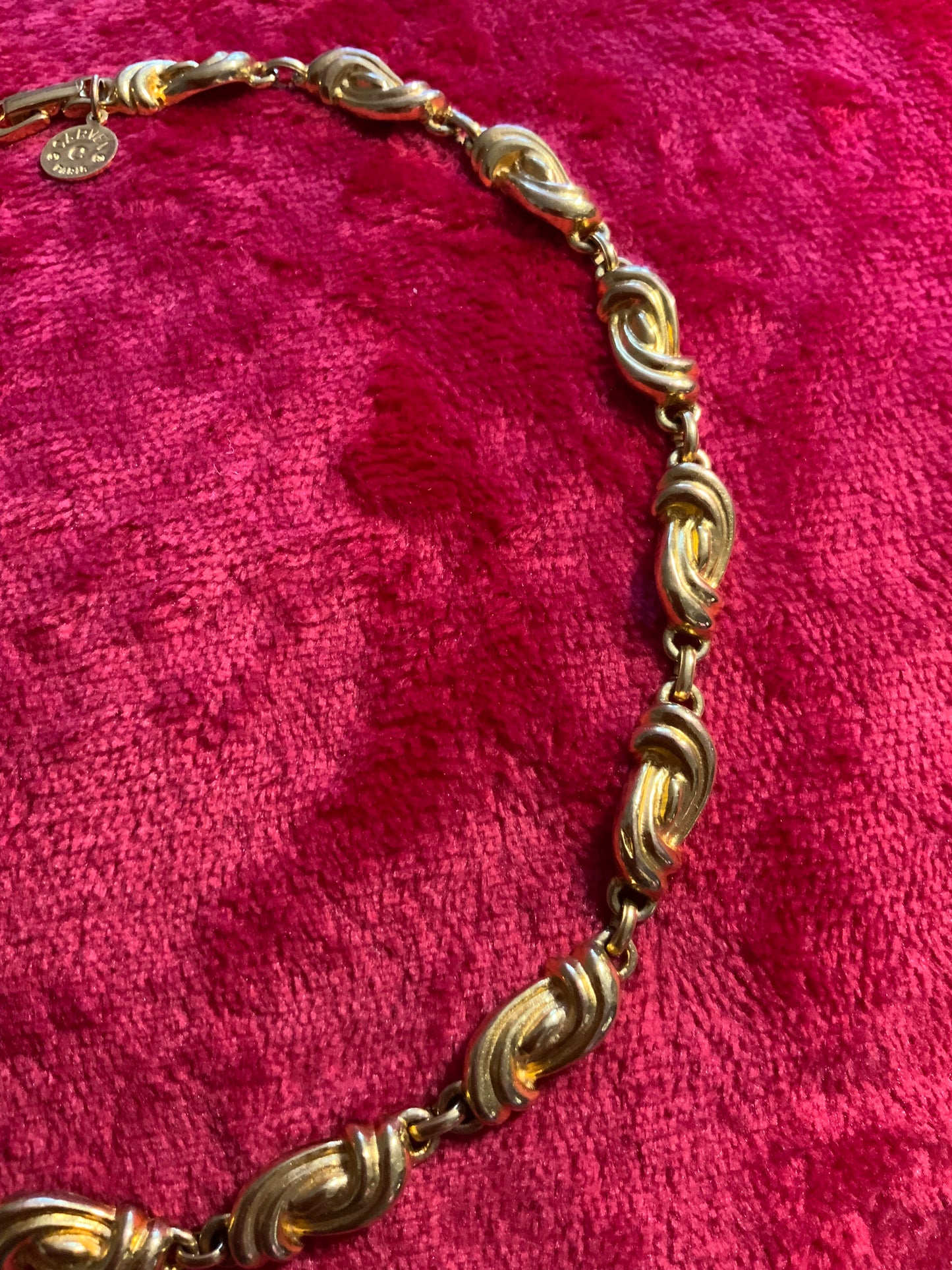 Collier Vintage Carven Luxe