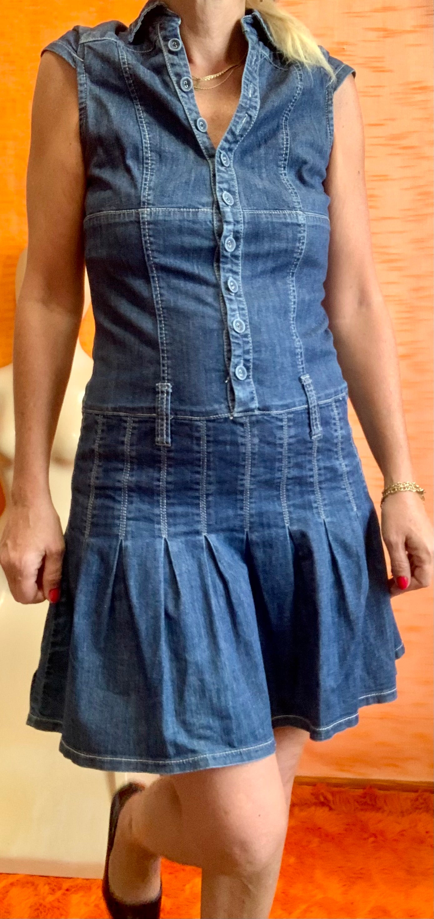 Robe Denim Vintage 1990 No Excuse- T38 maxi.