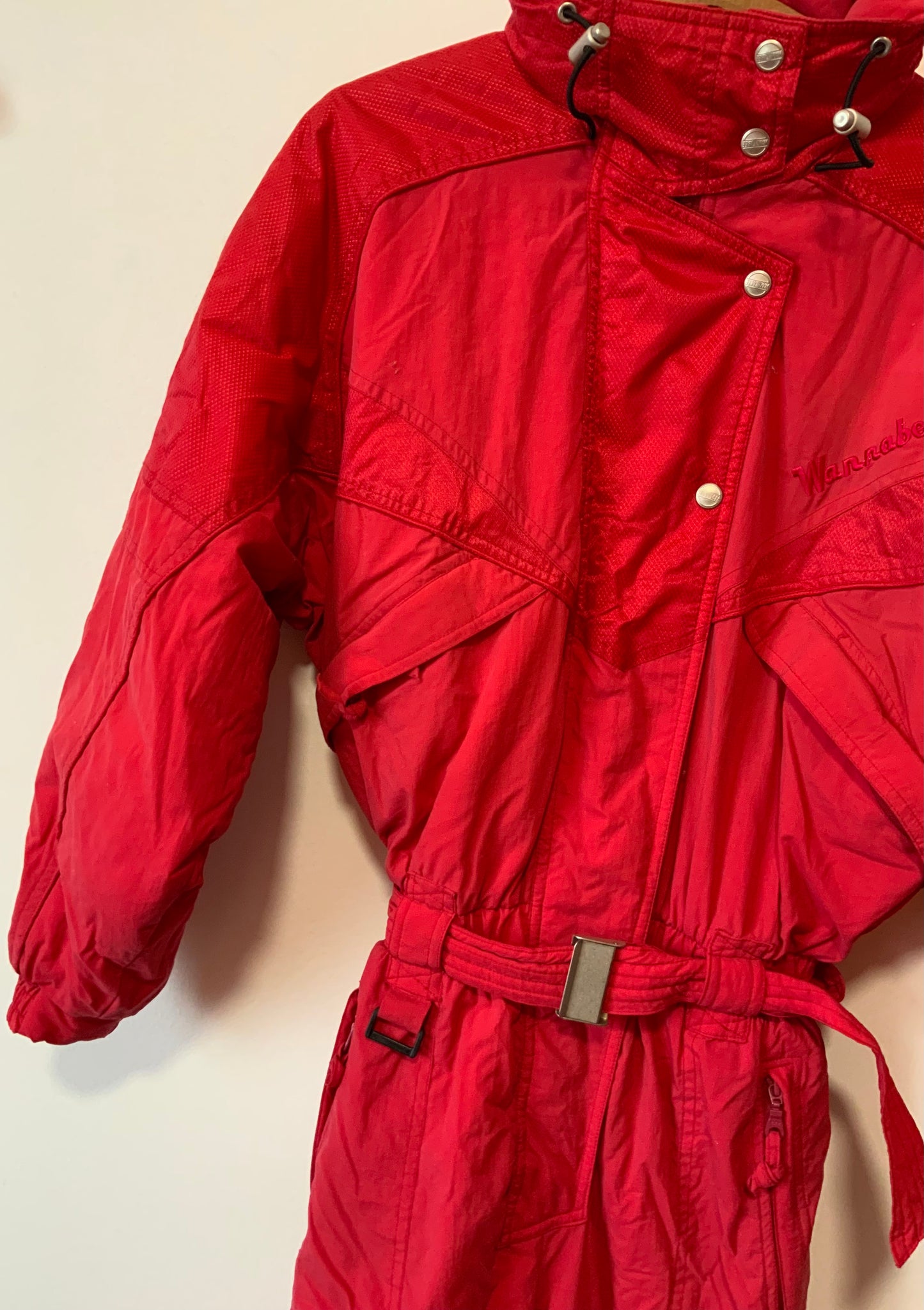 Combinaison de Ski Vintage 2000 Rouge 🌹