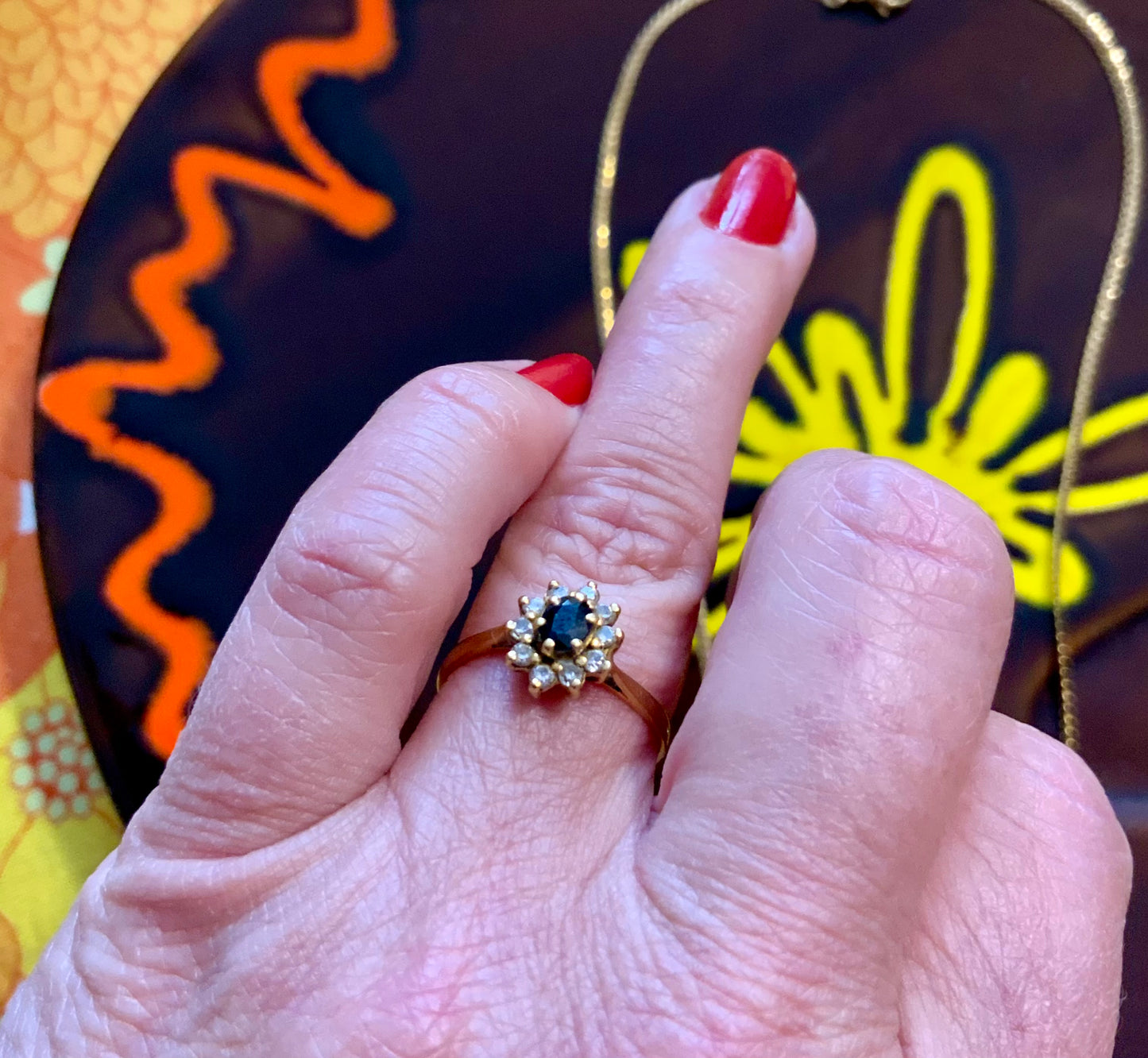 Ensemble de bijoux Plaqué Or Vintage 1990 Élégance Chic