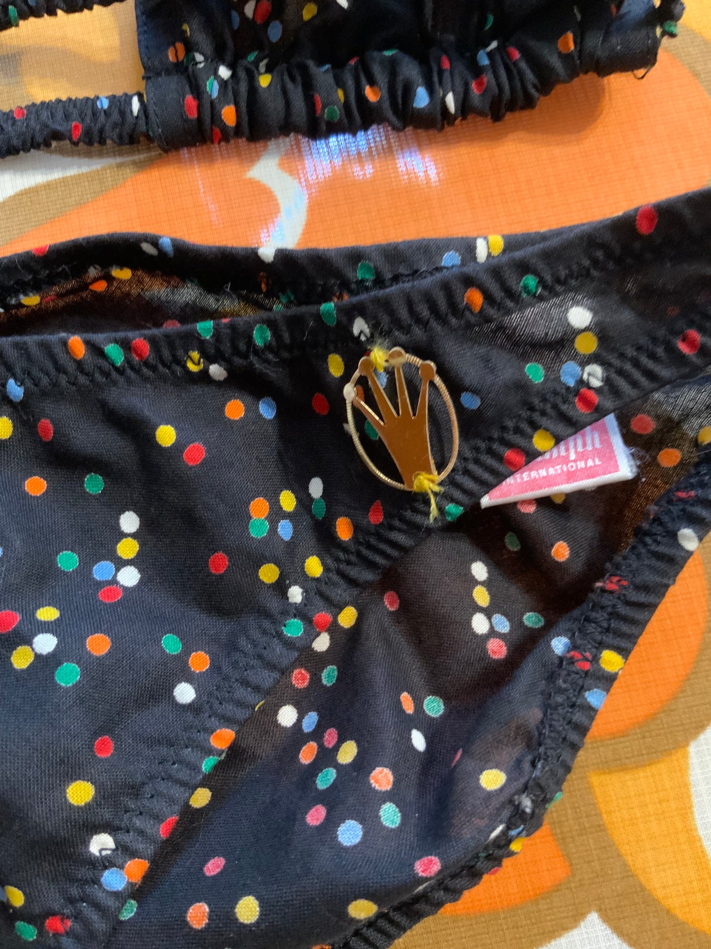 Maillot de bain 100% coton Triumph Vintage 1970- T36