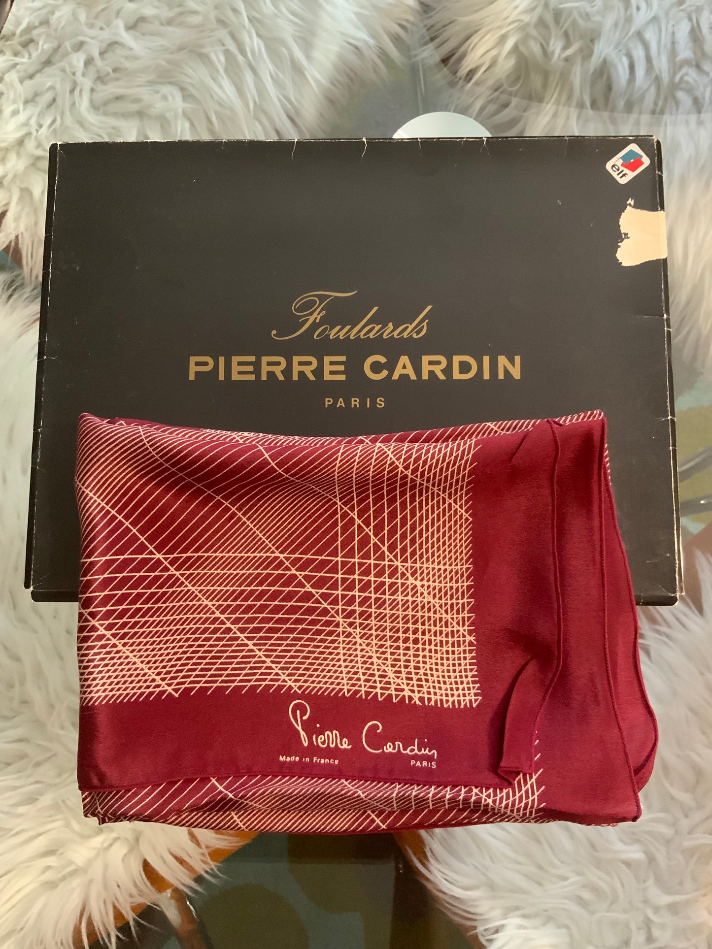 Foulard France Pierre Cardin Vintage