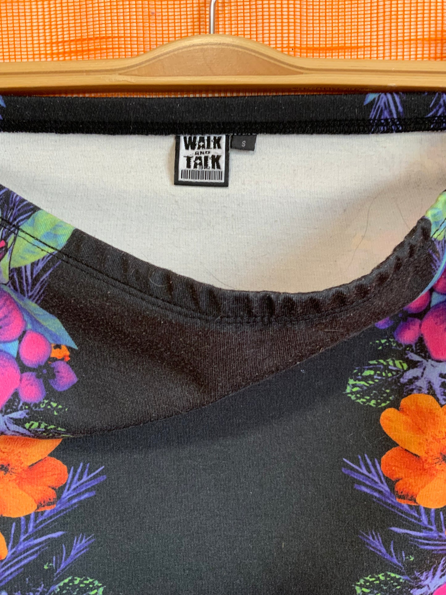 Ensemble a fleurs Vintage 1990 Mini jupe- T36