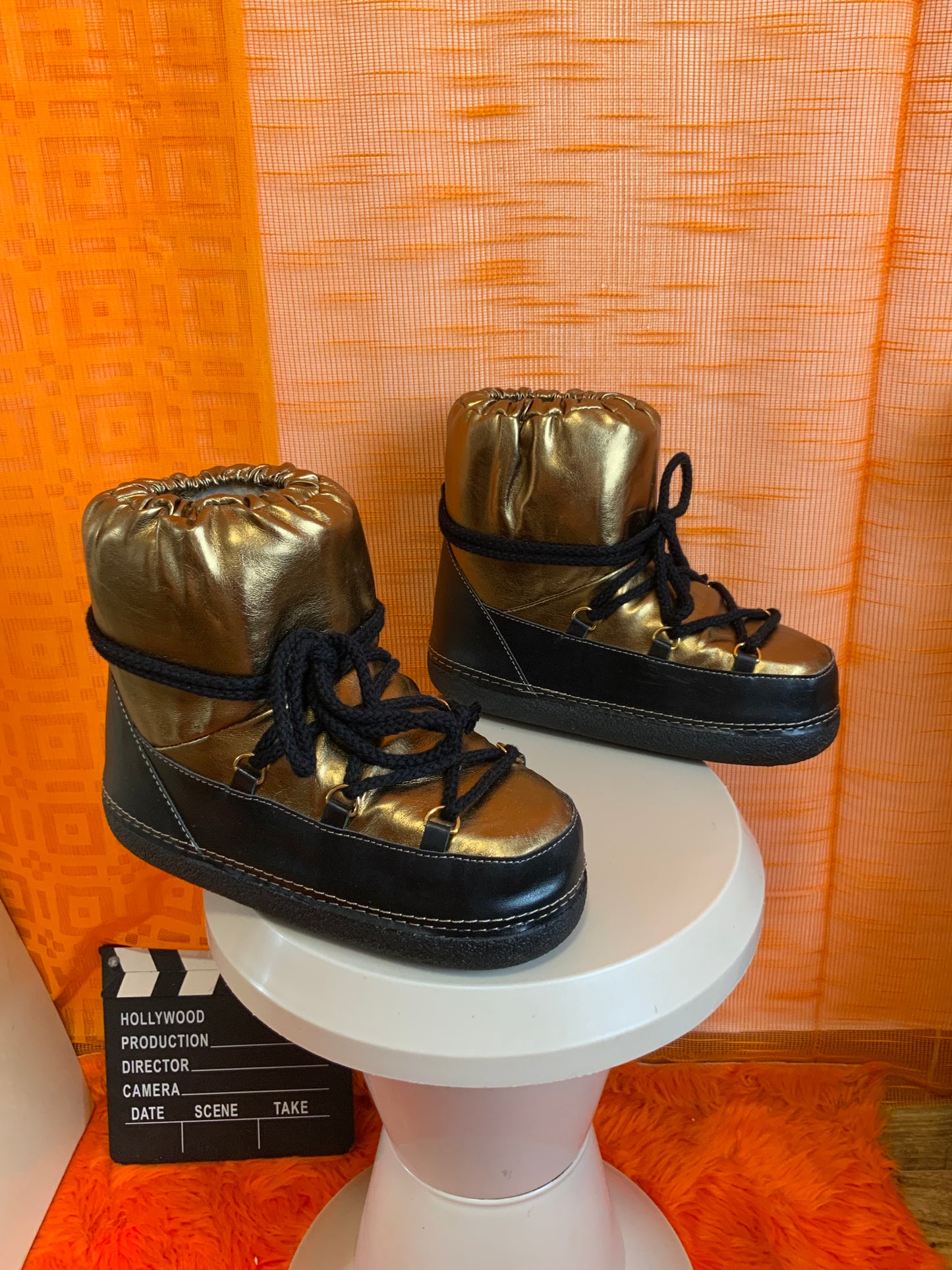 Boots Apres-Ski Cuivrés Minelli-T37