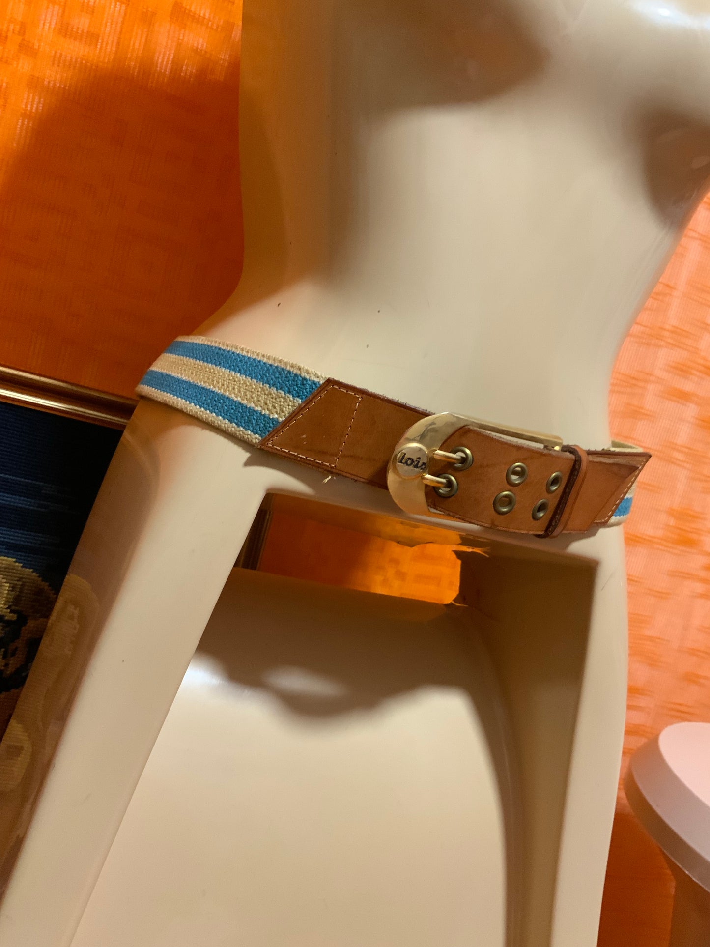 Ceinture LOIS vintage 1980 - T40 maxi.