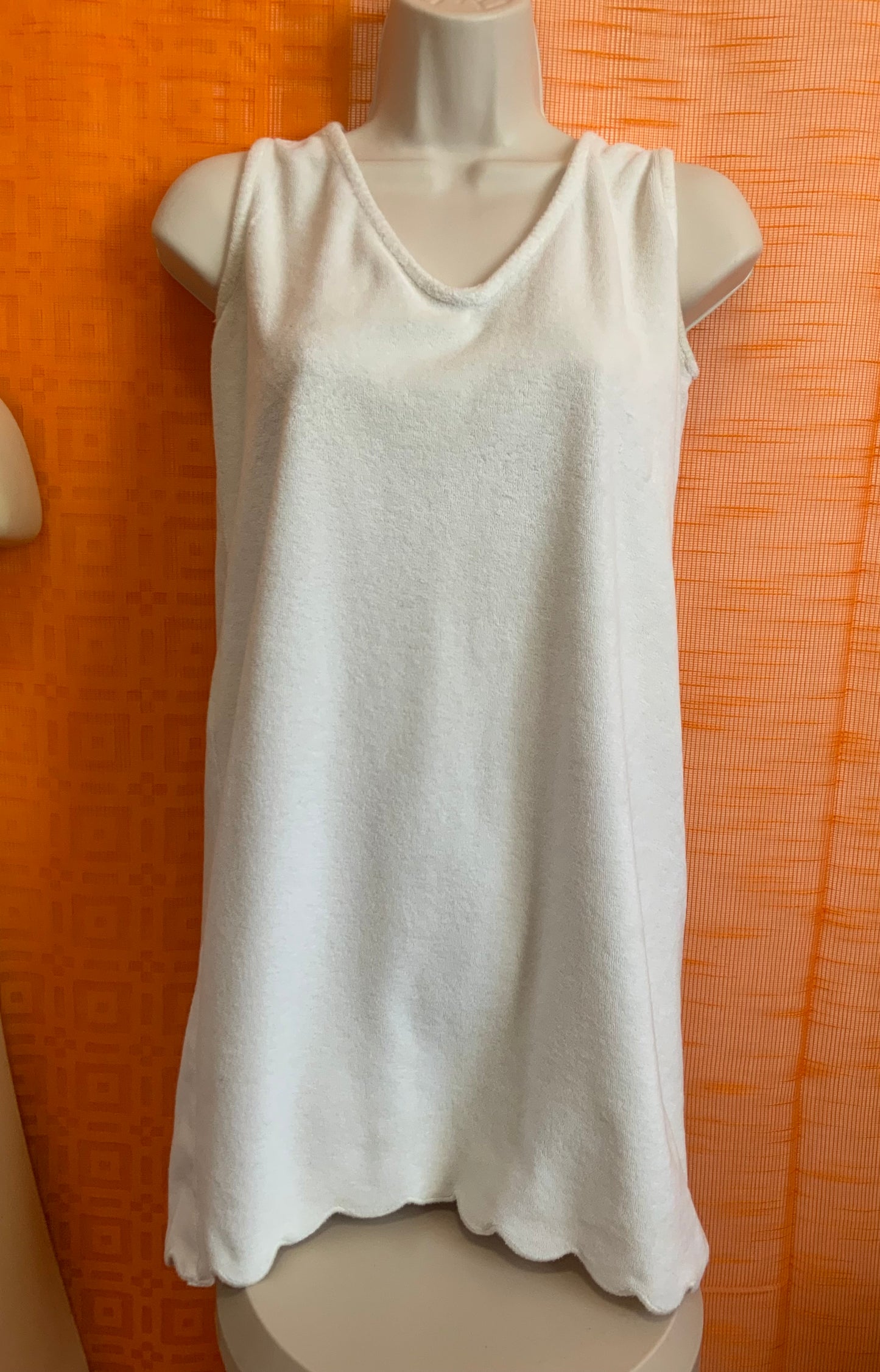 Robe éponge blanche « Les Tropeziennes »T40-