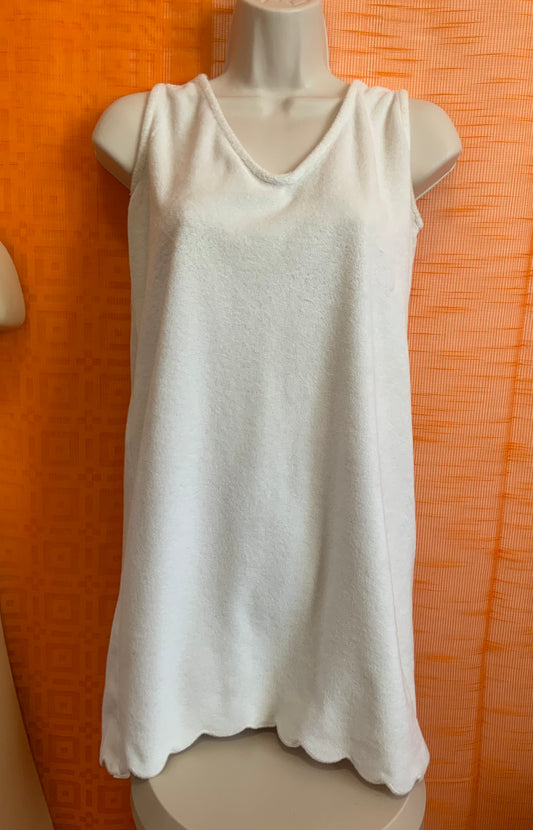 Robe éponge blanche « Les Tropeziennes »T40-