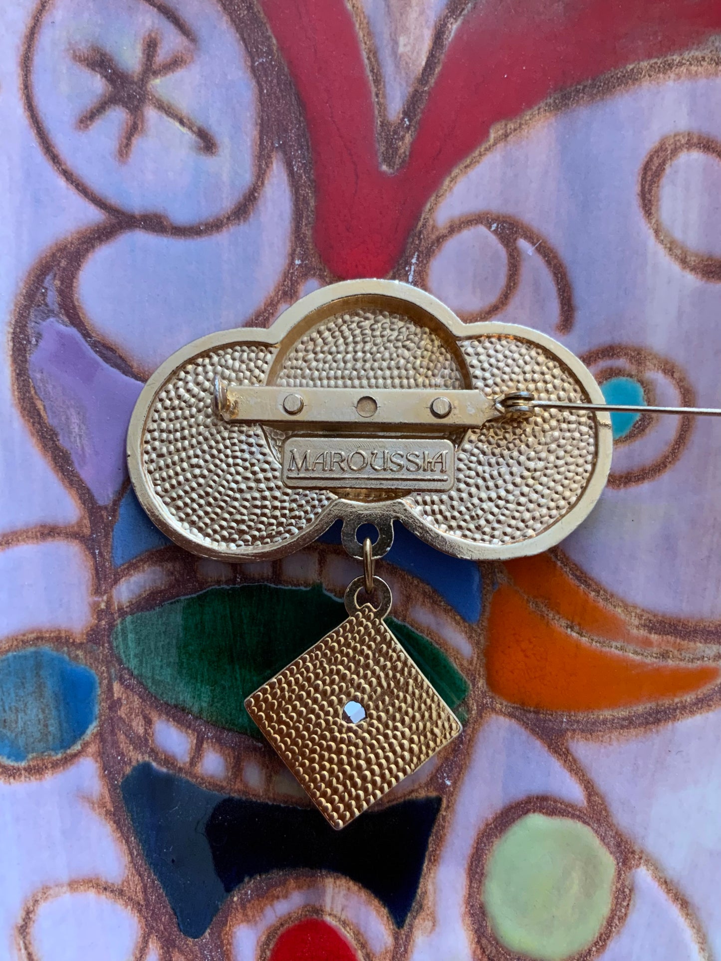 Broche Maroussia Vintage 1990 Russie