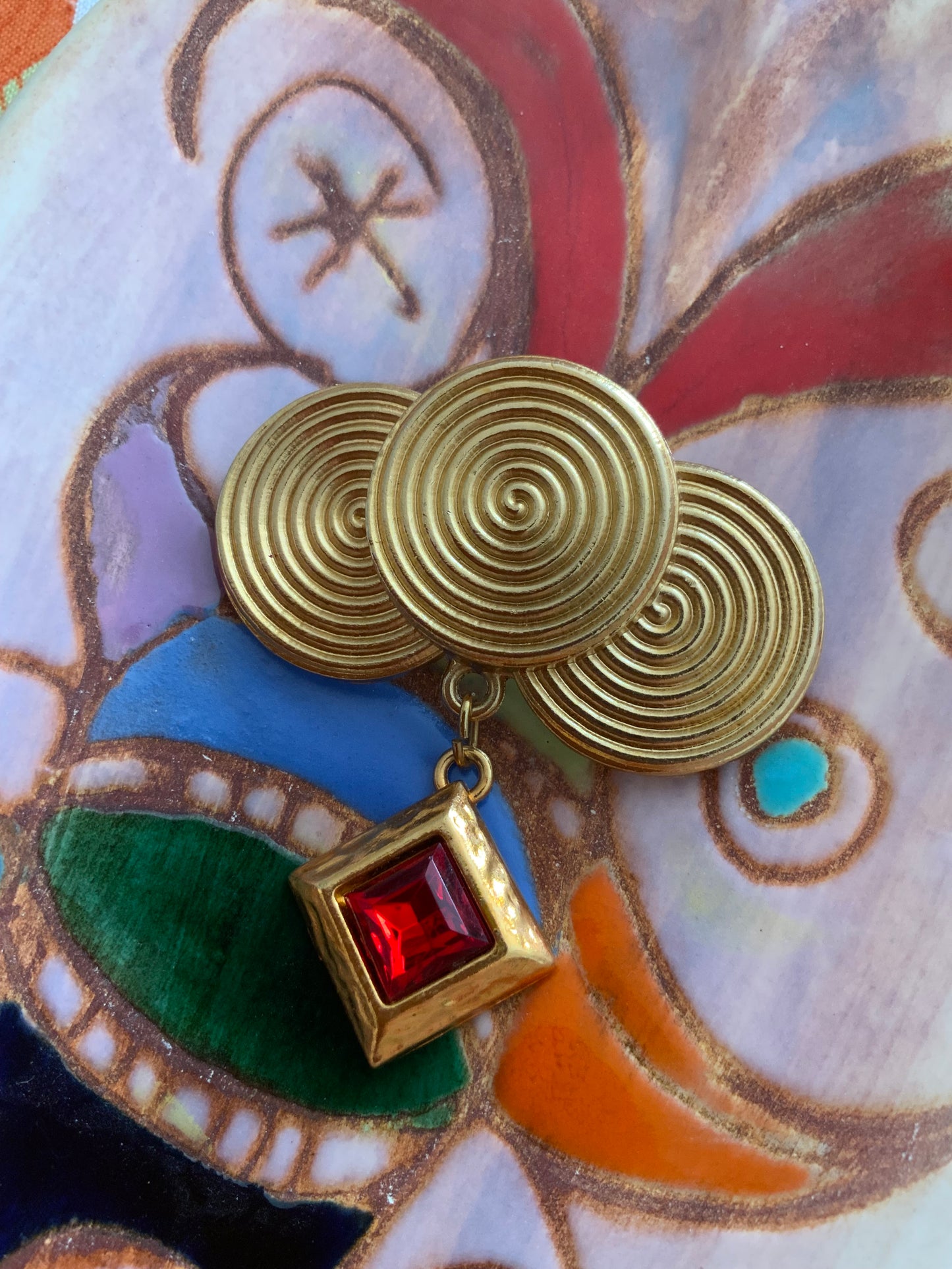 Broche Maroussia Vintage 1990 Russie