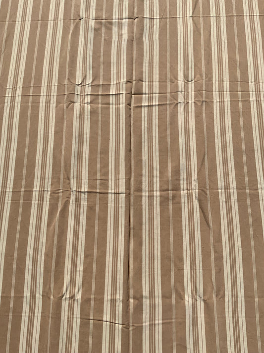 Toile Ancienne de matelas Rayures Vintage 4 mètres.