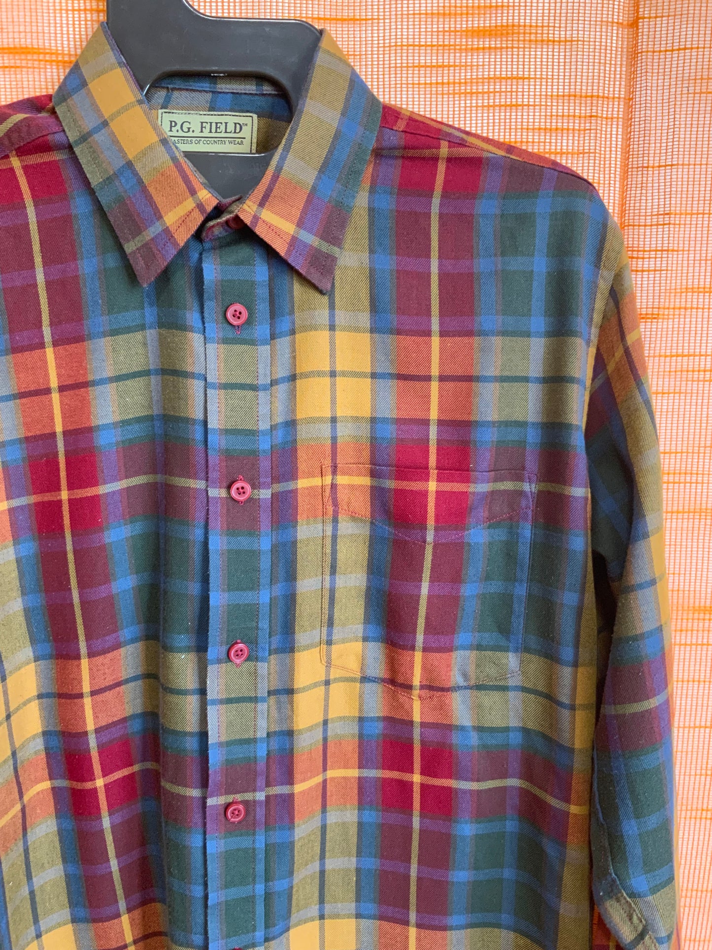 Chemise à carreaux Madras Vintage - TU