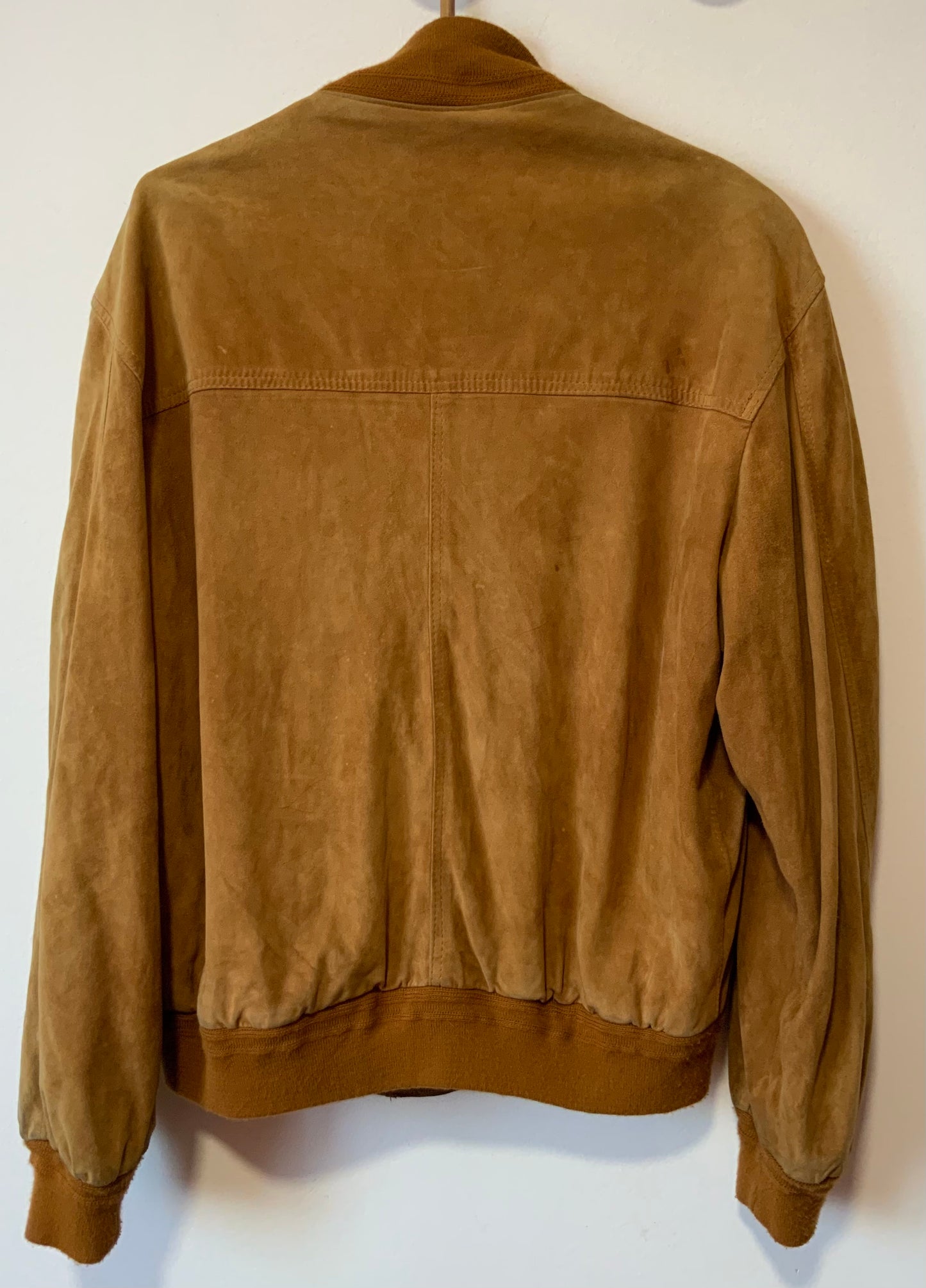 Blouson en Daim Camel Vintage 1980