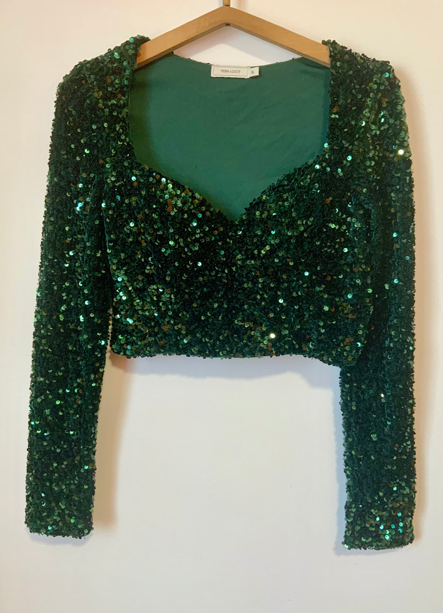 Top à paillettes Original - Taille S