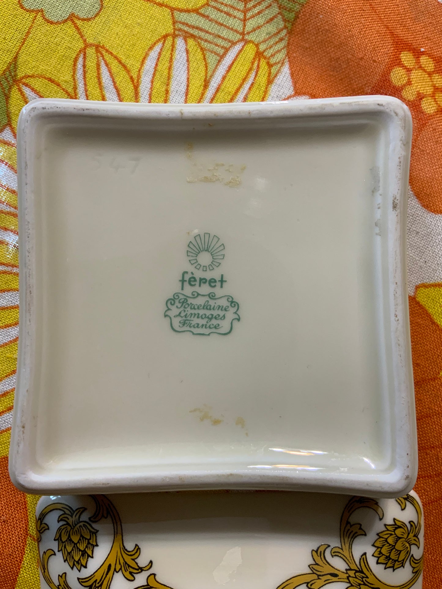 Boîte à Bijoux Porcelaine de Limoges France