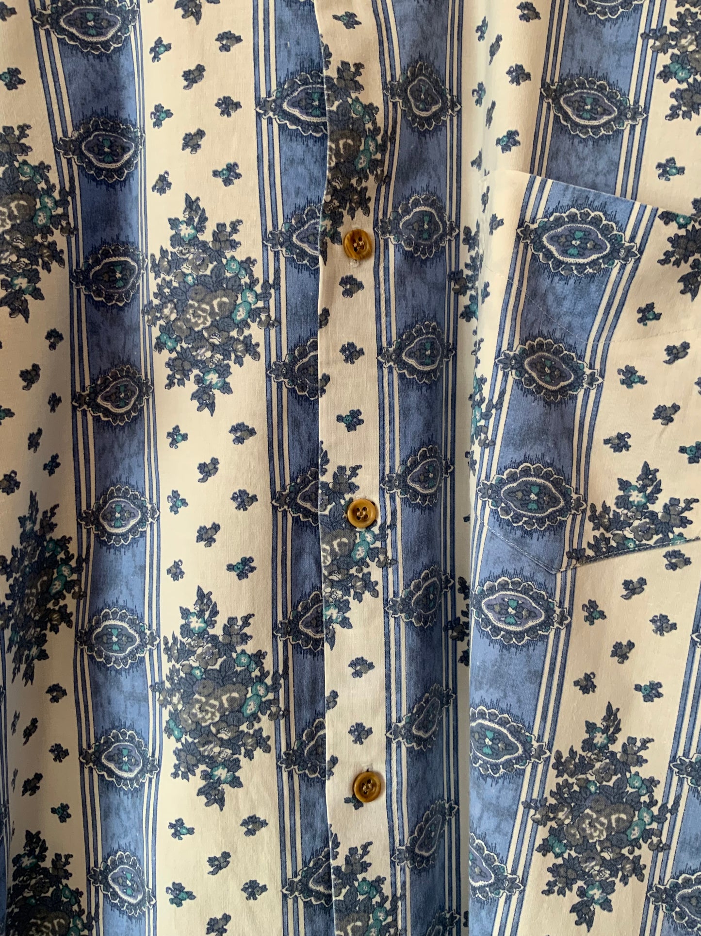 Chemise Provençale Vintage 1980- T50 TU