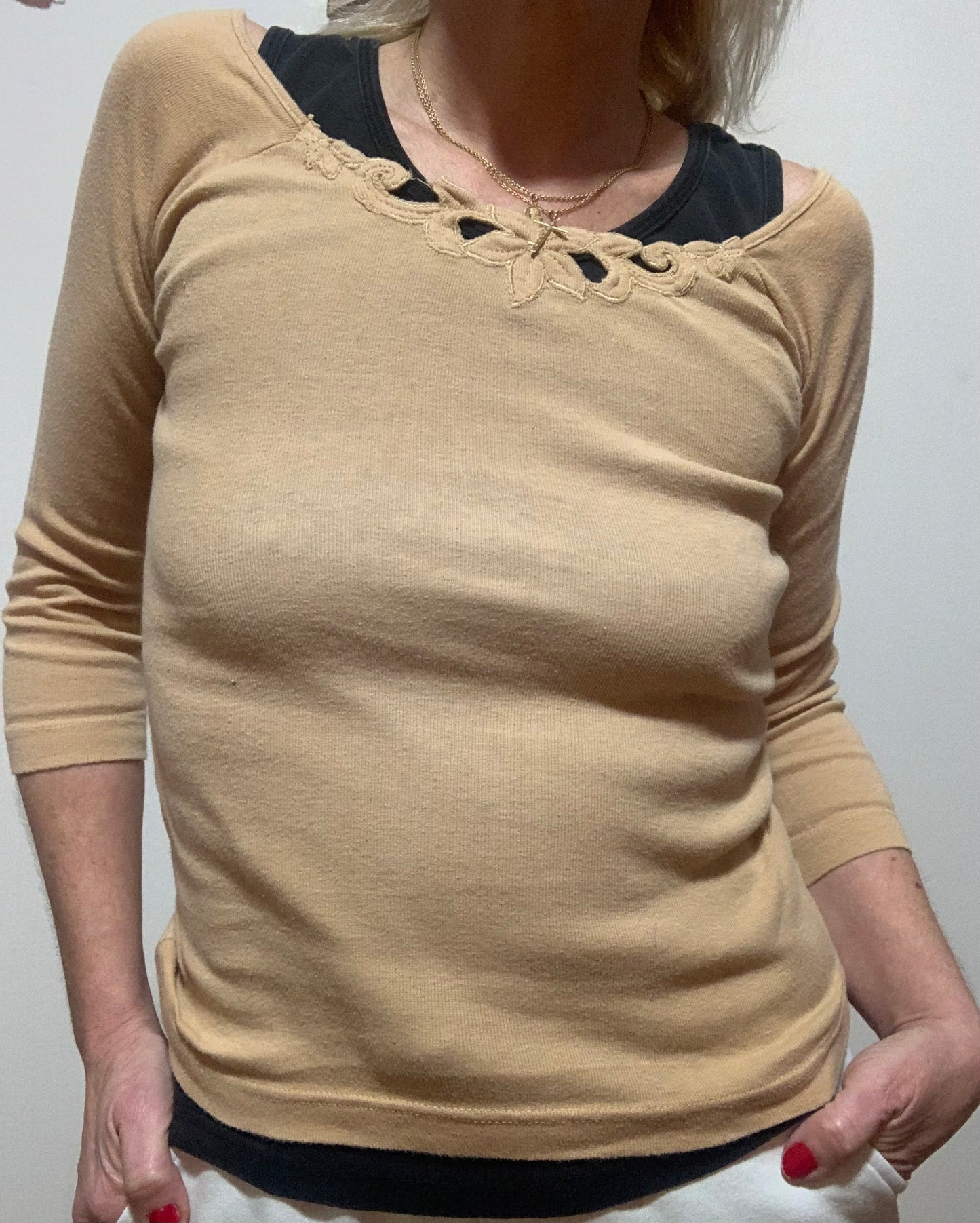 Top Ted Lapidus 1980 Vintage Paris