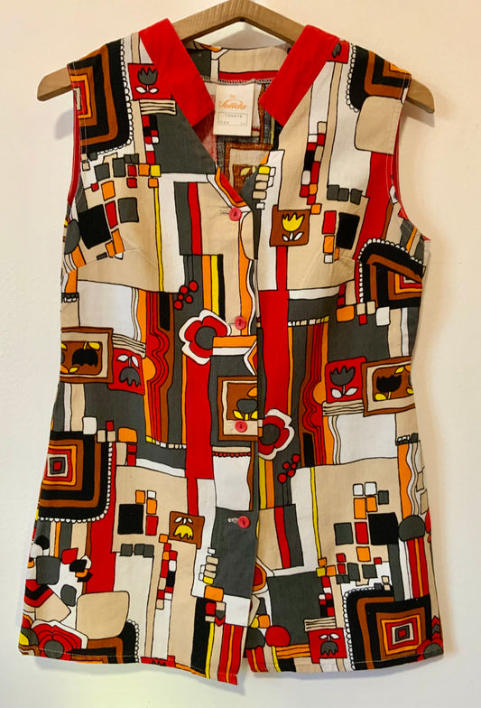 Blouse 1970 Vintage Deadstock Pépite