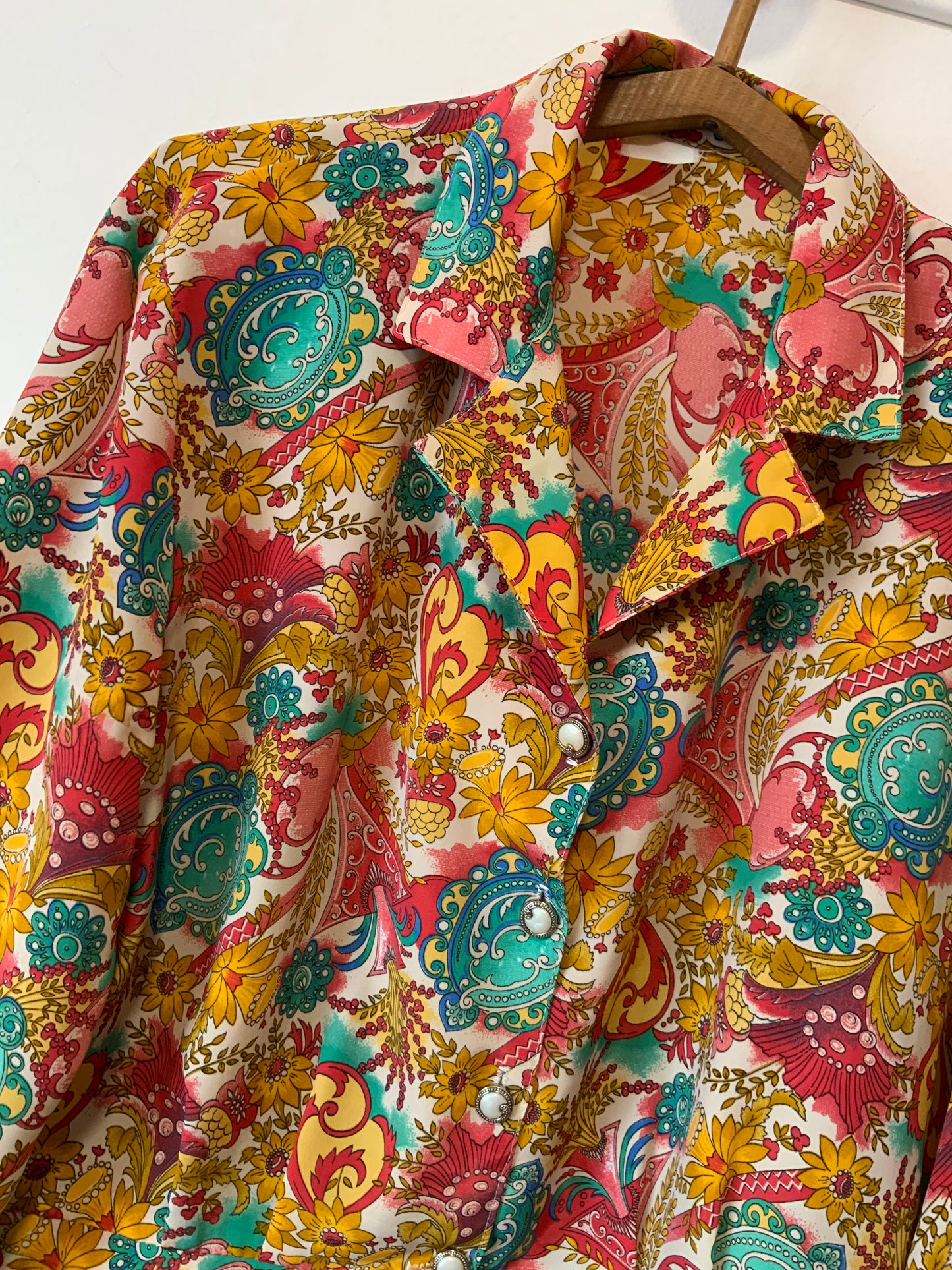 Chemisier Fleurs Vintage Élégance - TU