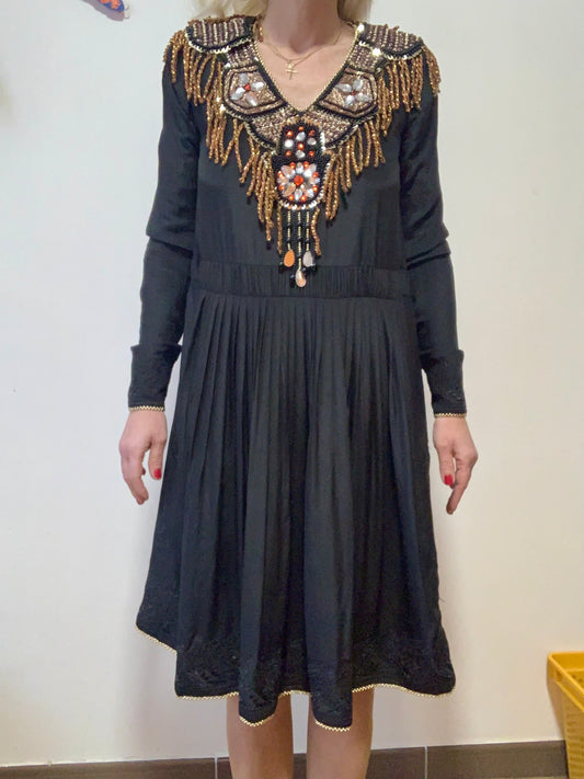 Robe Soie Manoush Sequins paillettes - T36