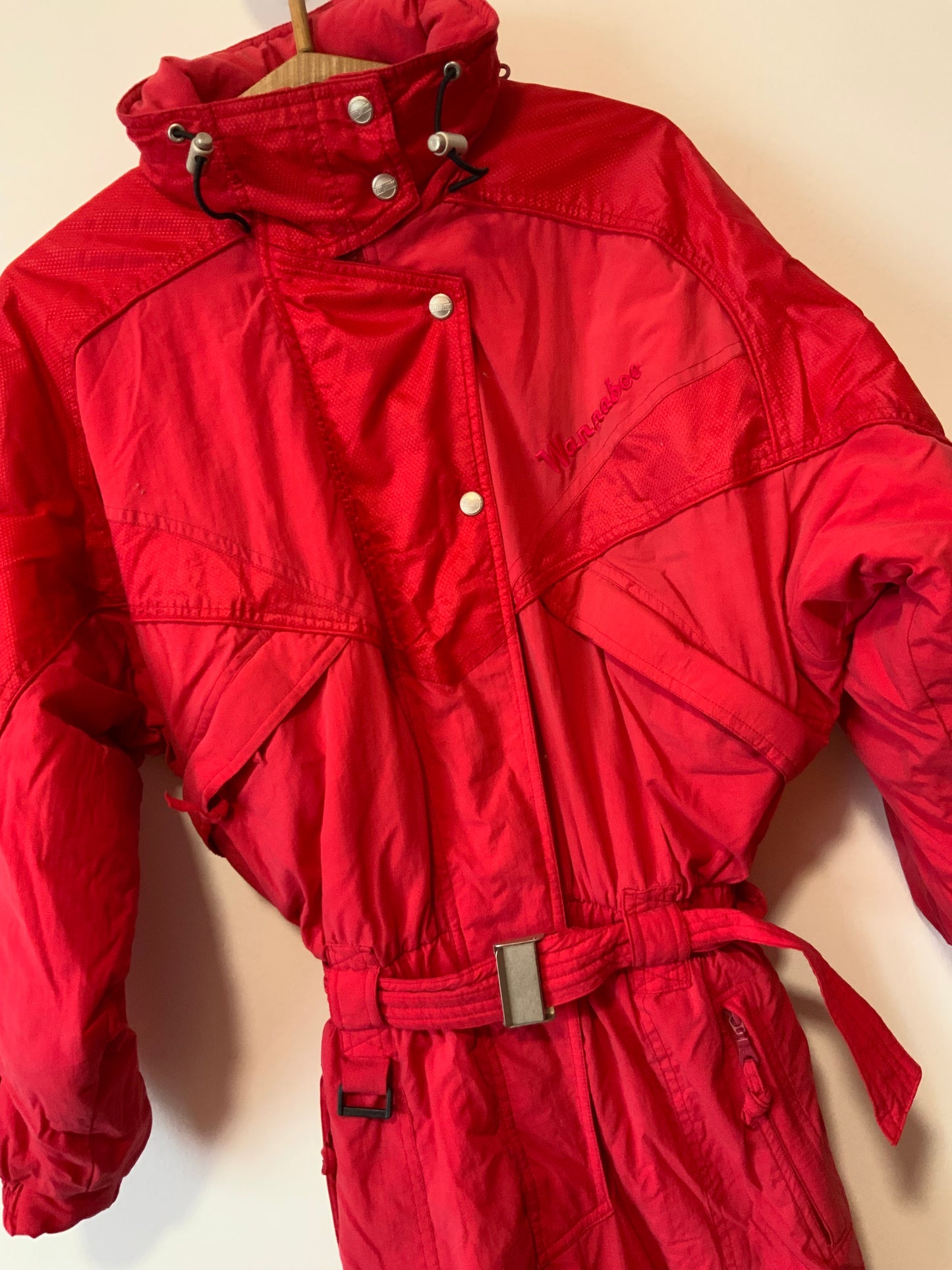 Combinaison de Ski Vintage 2000 Rouge 🌹
