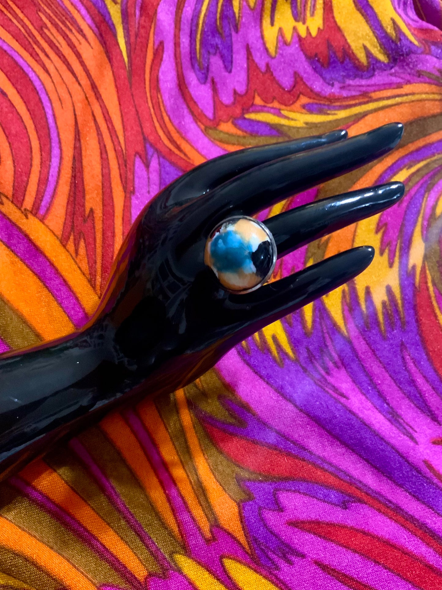 Bague Originale Vintage 1980