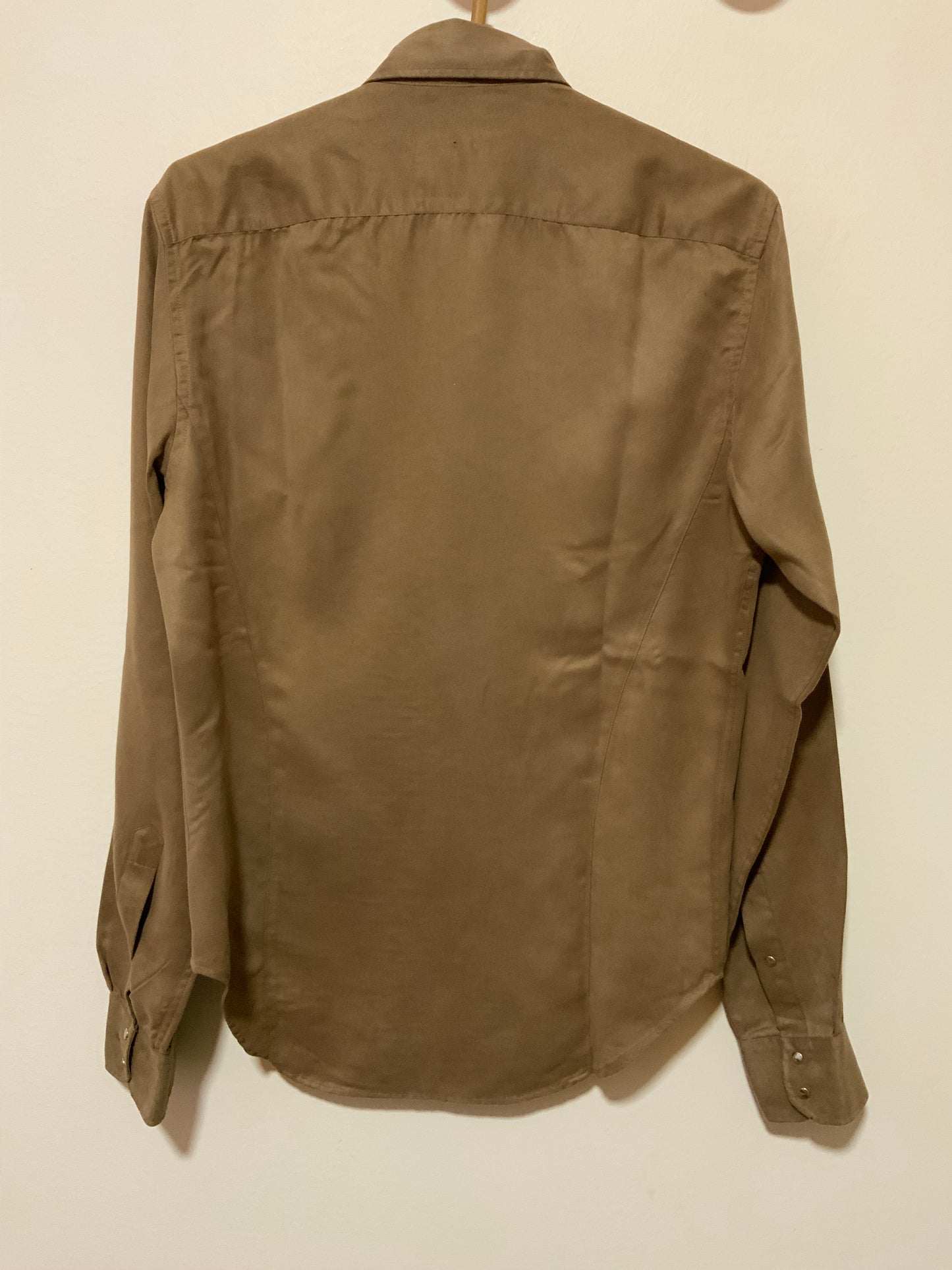 Chemise suédine Thierry Mugler Vintage 1990 Luxe - T39