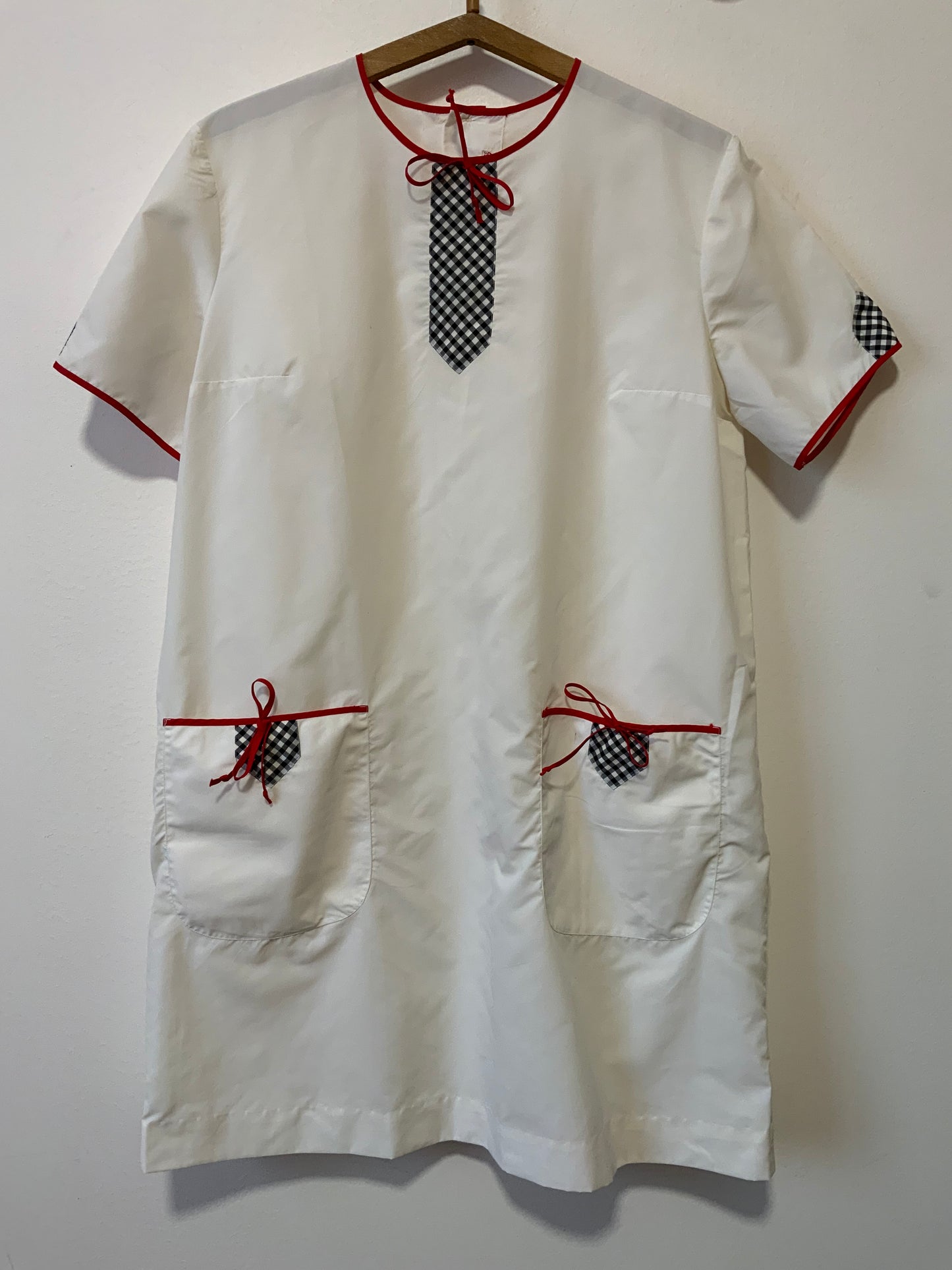 Robe Blouse Vichy Vintage Nylon- T40/42