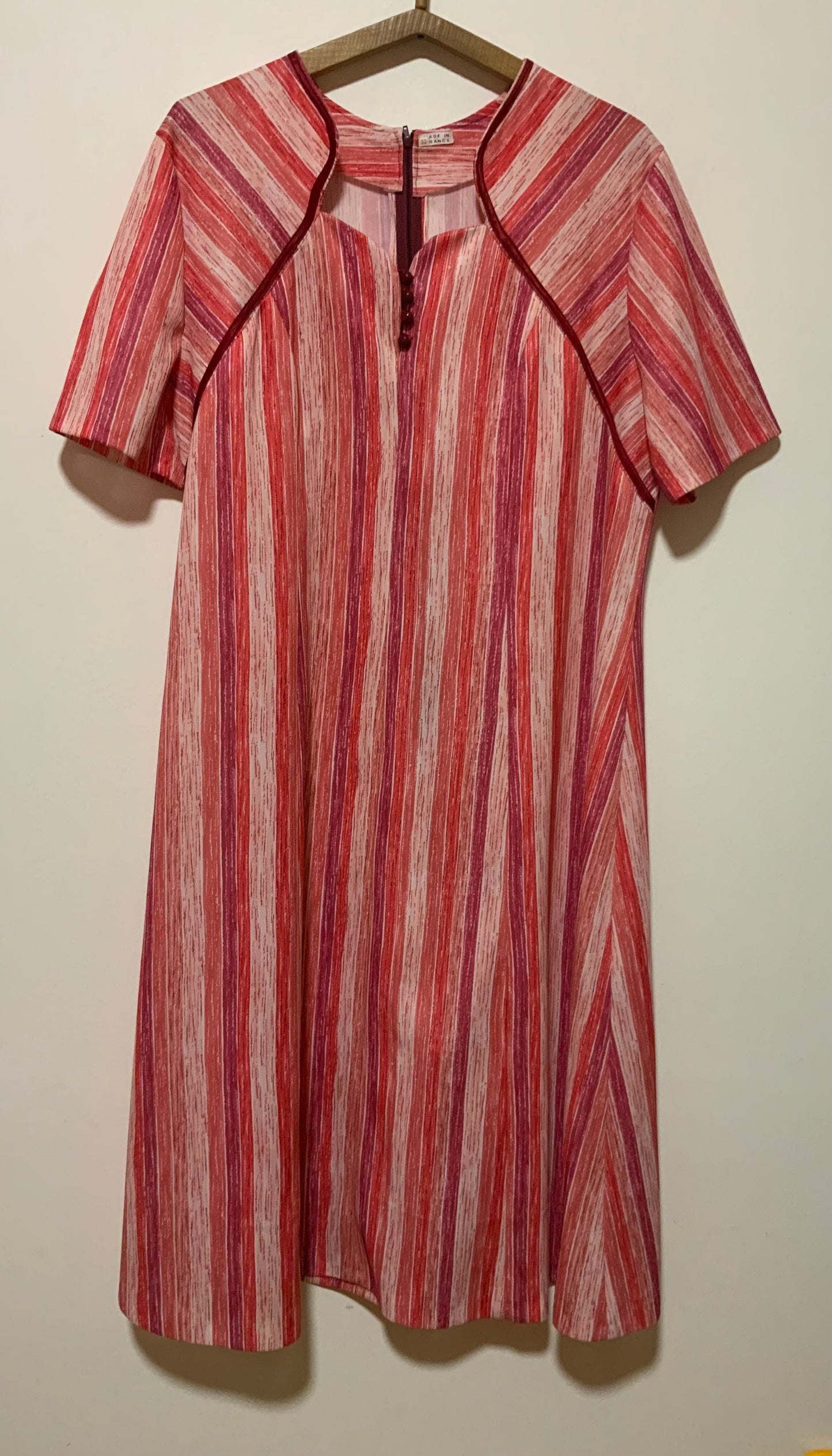 Robe a rayures Vintage France -T44/46