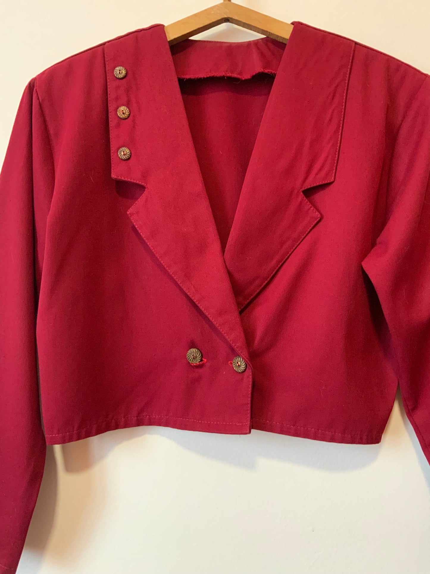 Veste courte Épaulettes Vintage Fin 80’