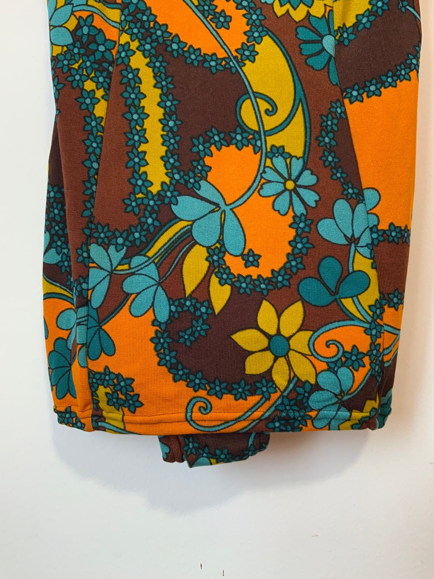 Superbe Maillot de bain à fleurs Vintage France 1970- T44